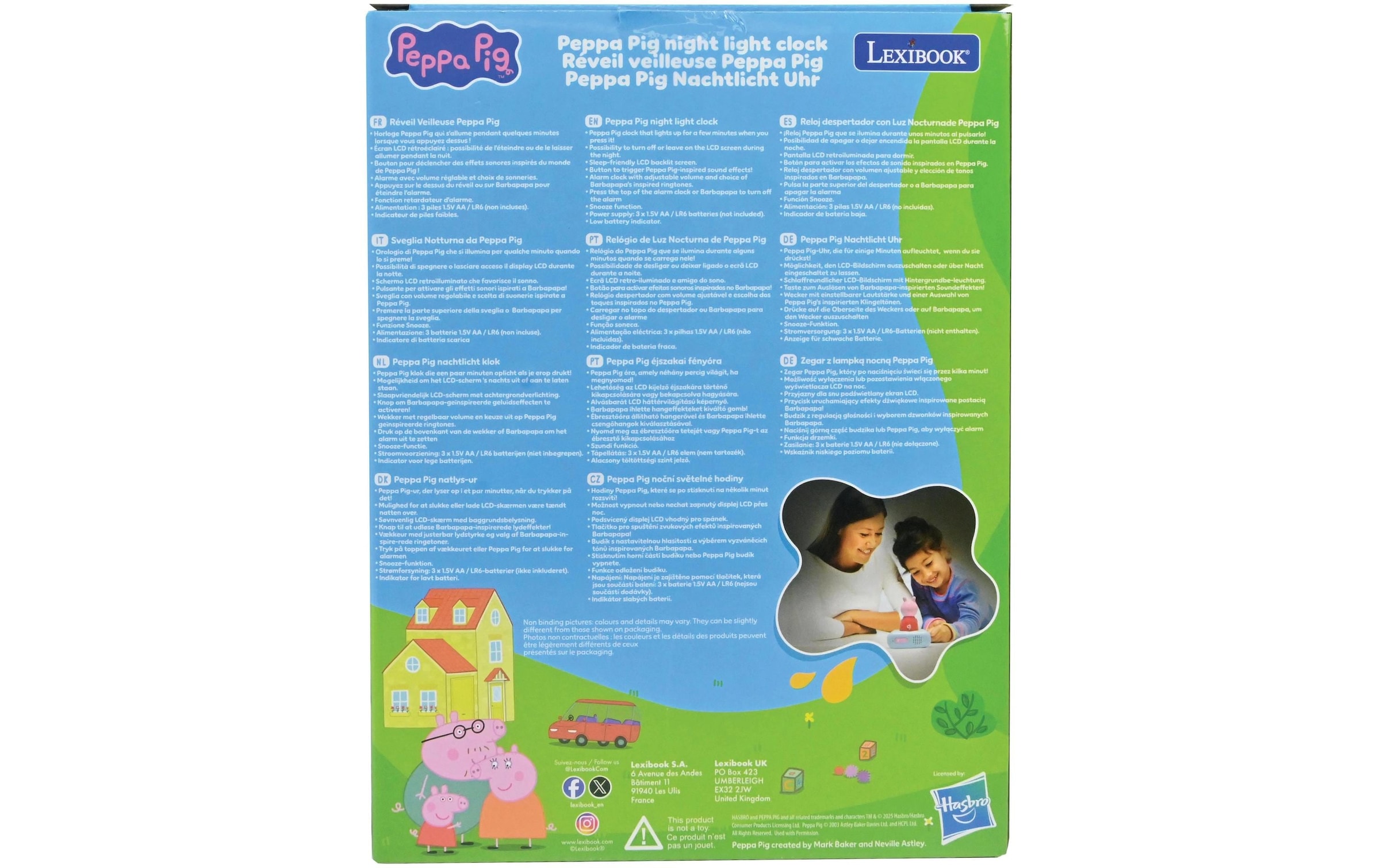 Lexibook® Kinderwecker »Peppa Pig Kinder-Wecker«