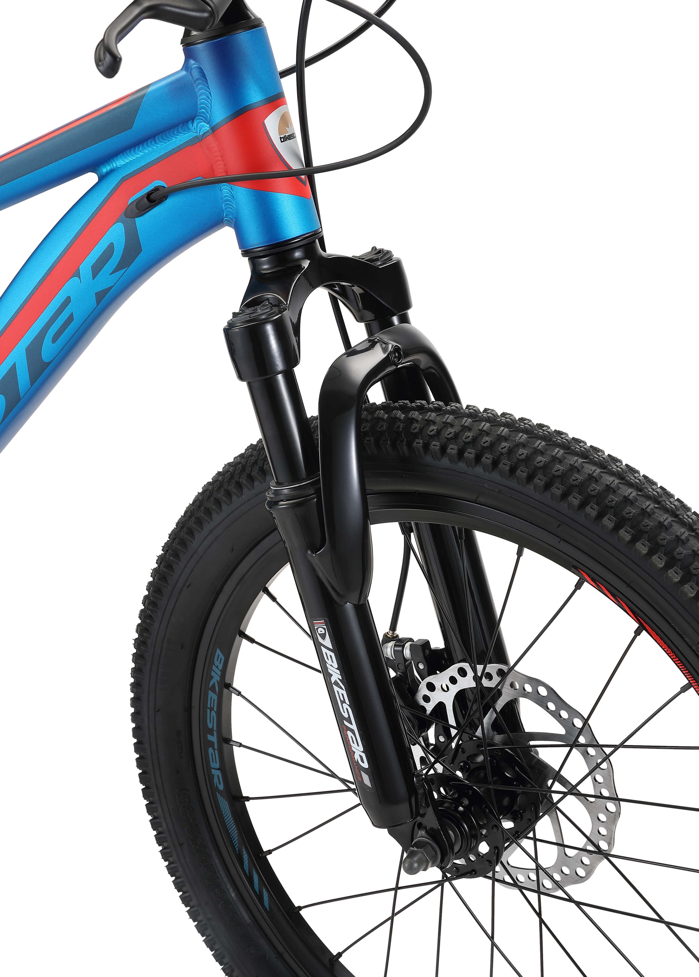 Bikestar Jugendfahrrad, 7 Gang, Shimano, RD-TY21 Schaltwerk, Kettenschaltung