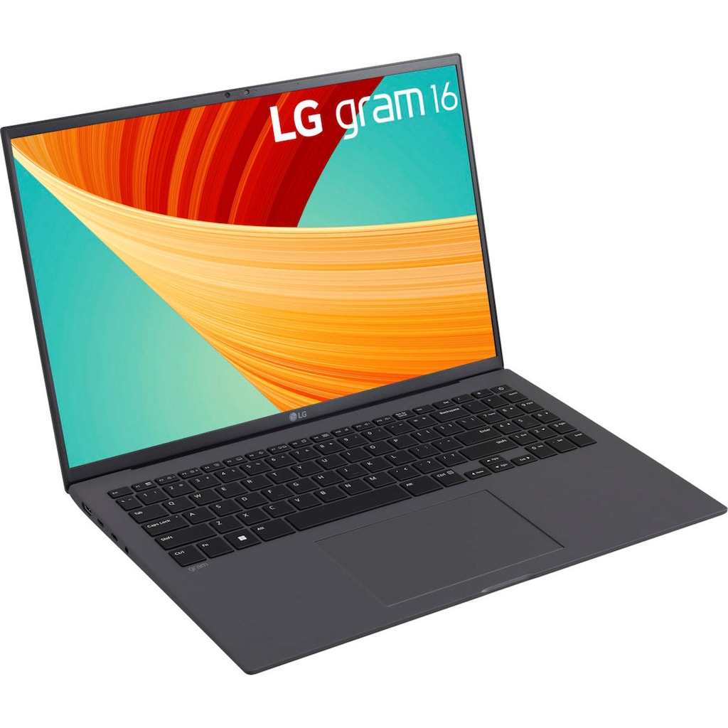 LG Notebook »gram 16Z90R-G.AD7CG«, 40,6 cm, / 16 Zoll, Intel, Core i7, Iris Xe Graphics, 2000 GB SSD