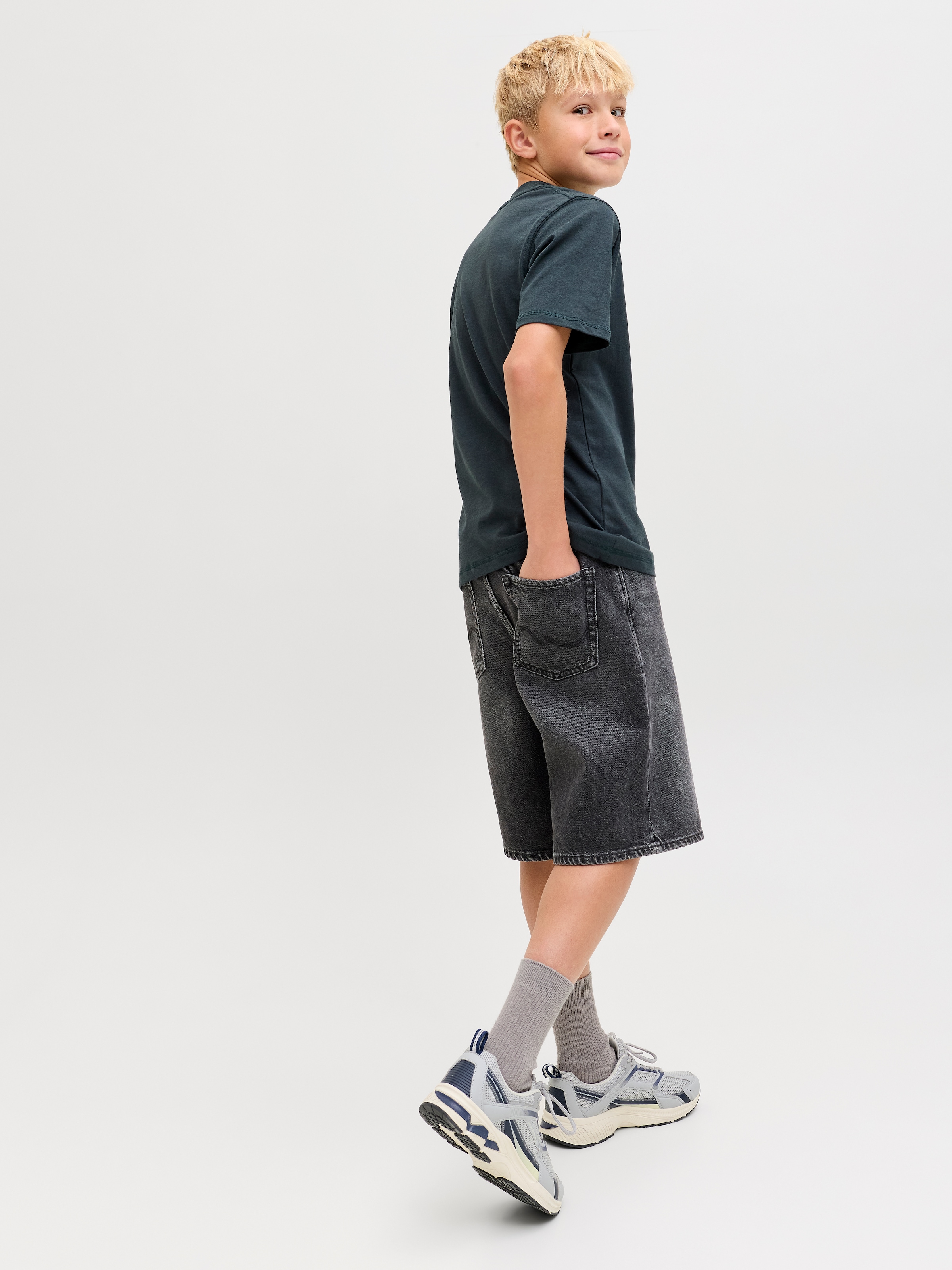Jack & Jones Junior Shorts »JJIALEX JJORIGINAL SHORTS SQ 175 SN JNR«  Baumwolle, relaxed fit