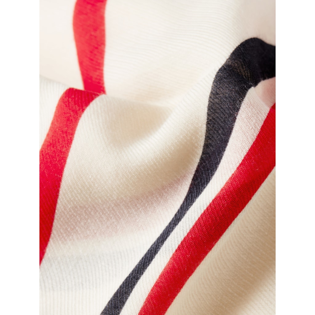 Tommy Hilfiger Modeschal »HILFIGER PREP SCARF«, mit grafischem Muster