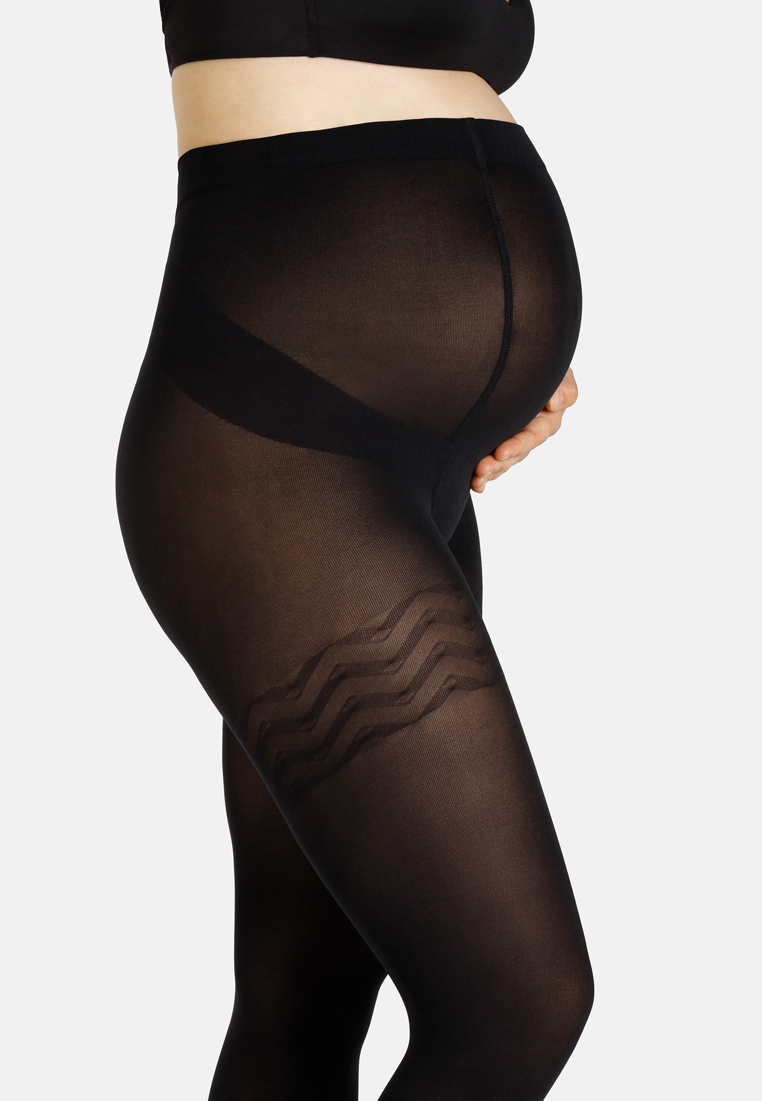 Camano Umstandsleggings »fine functional«  perfekt für jede Phase der Schwangerschaft, 3D 50 DEN