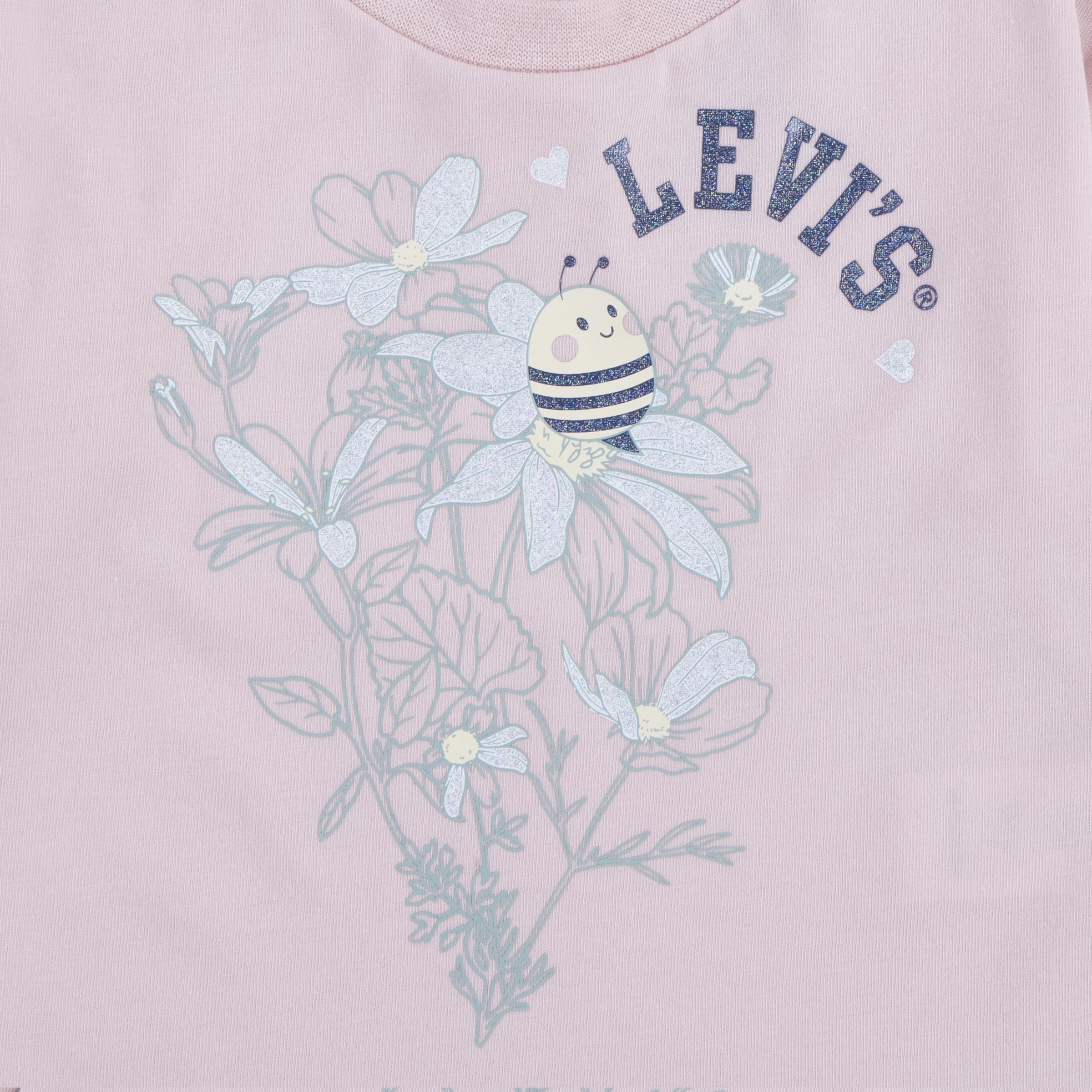 Levi's® Kids Shirt, Hose & Jäckchen »LVG 3PC SHERPA TRUCKER & JEAN«, im Jeans-Look, for Girls
