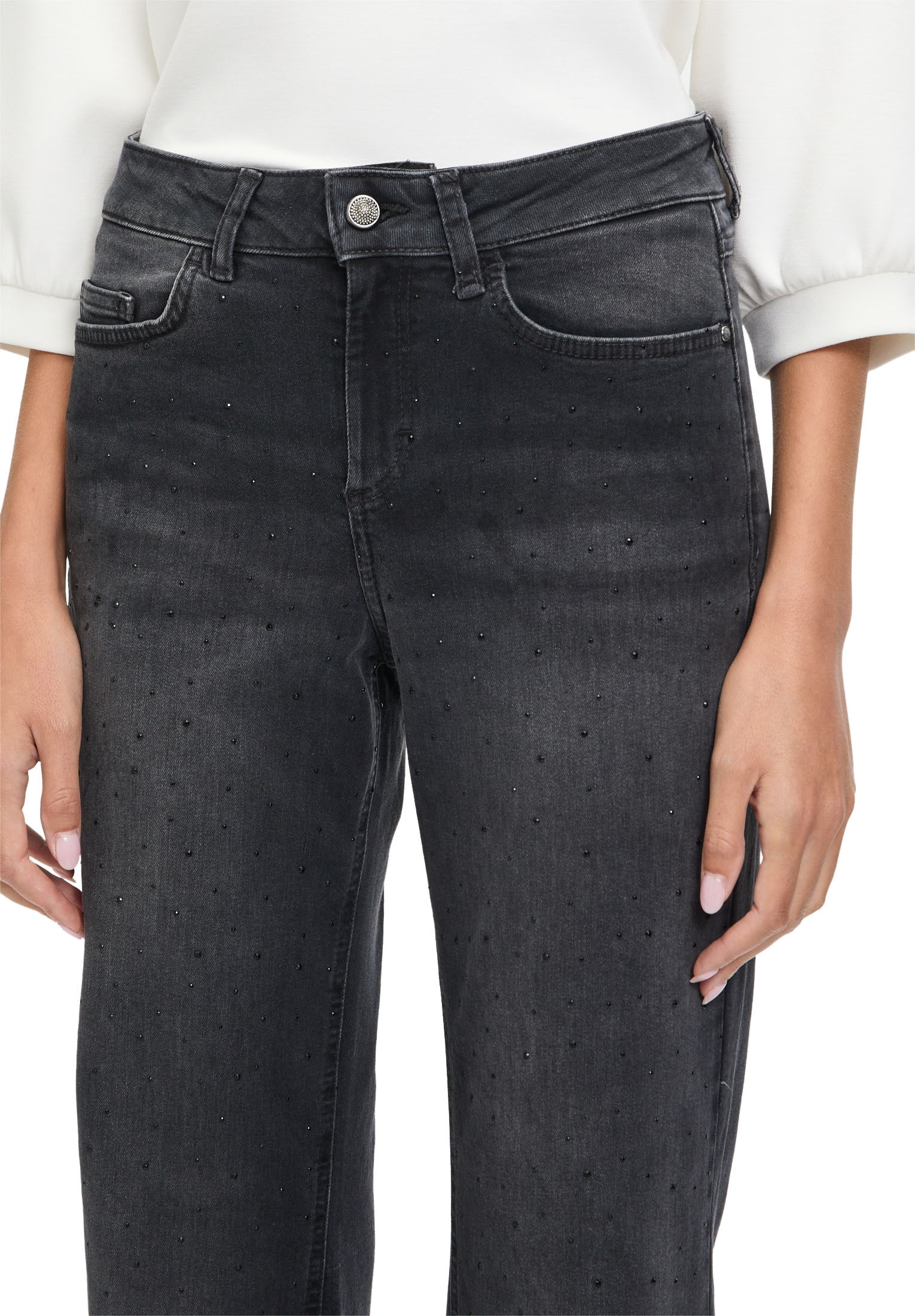 Cartoon Stretch-Jeans »Cartoon Damen Stretch-Jeans mit Strass«