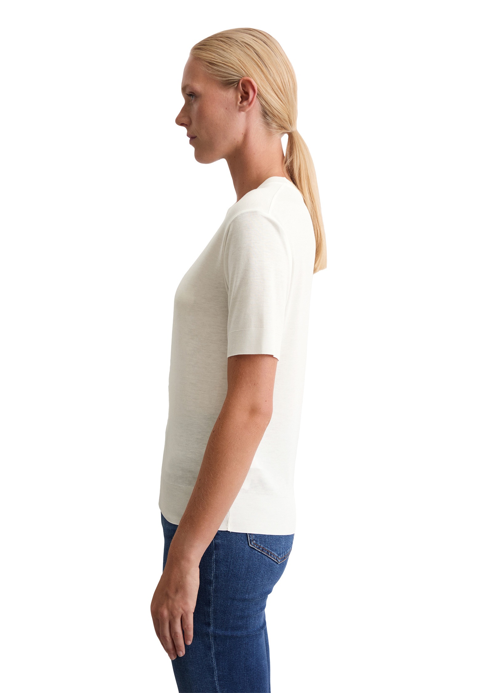 Marc O'Polo T-Shirt »aus TENCEL™ Lyocell-Baumwolle-Mix«