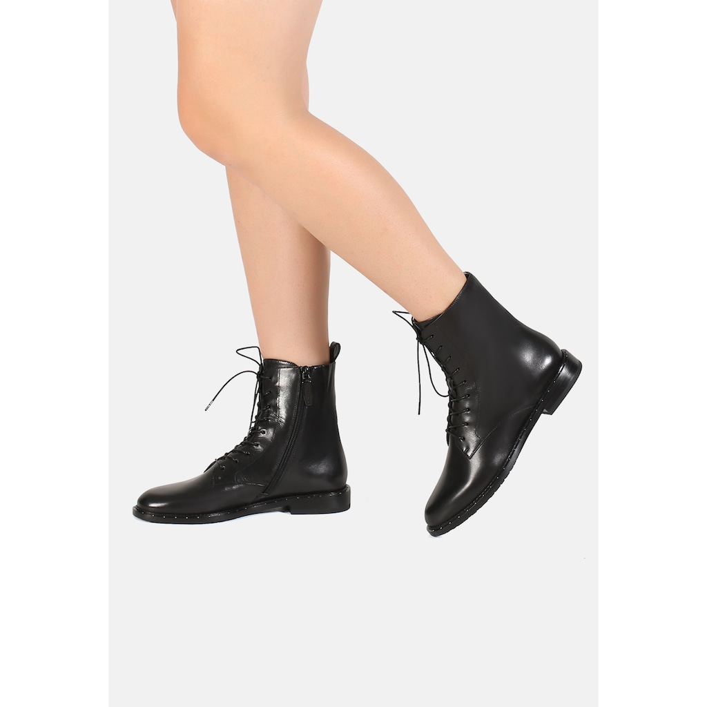 Schuhe Stiefeletten ekonika Stiefelette, in klassischem Design schwarz