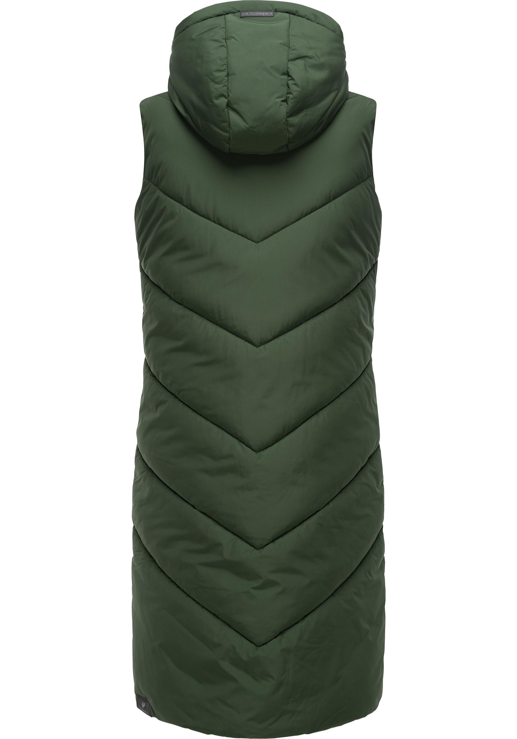 Thumbnail - Ragwear Steppweste "Suminka Vest", Wasserdichte, lange Damen Winterweste