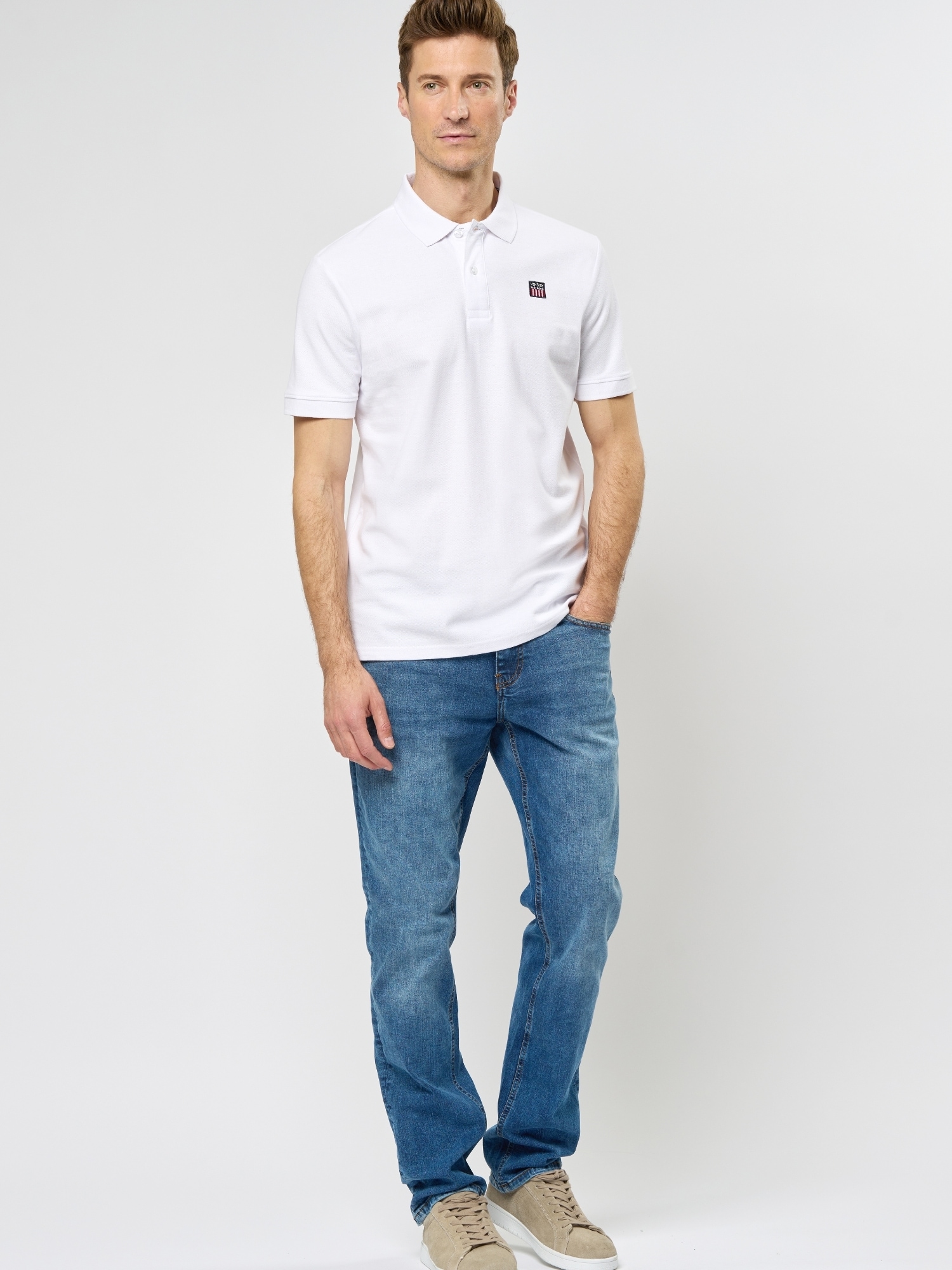 VINSON Kurzarmhemd »VINSON 2-pack Polo Mike«