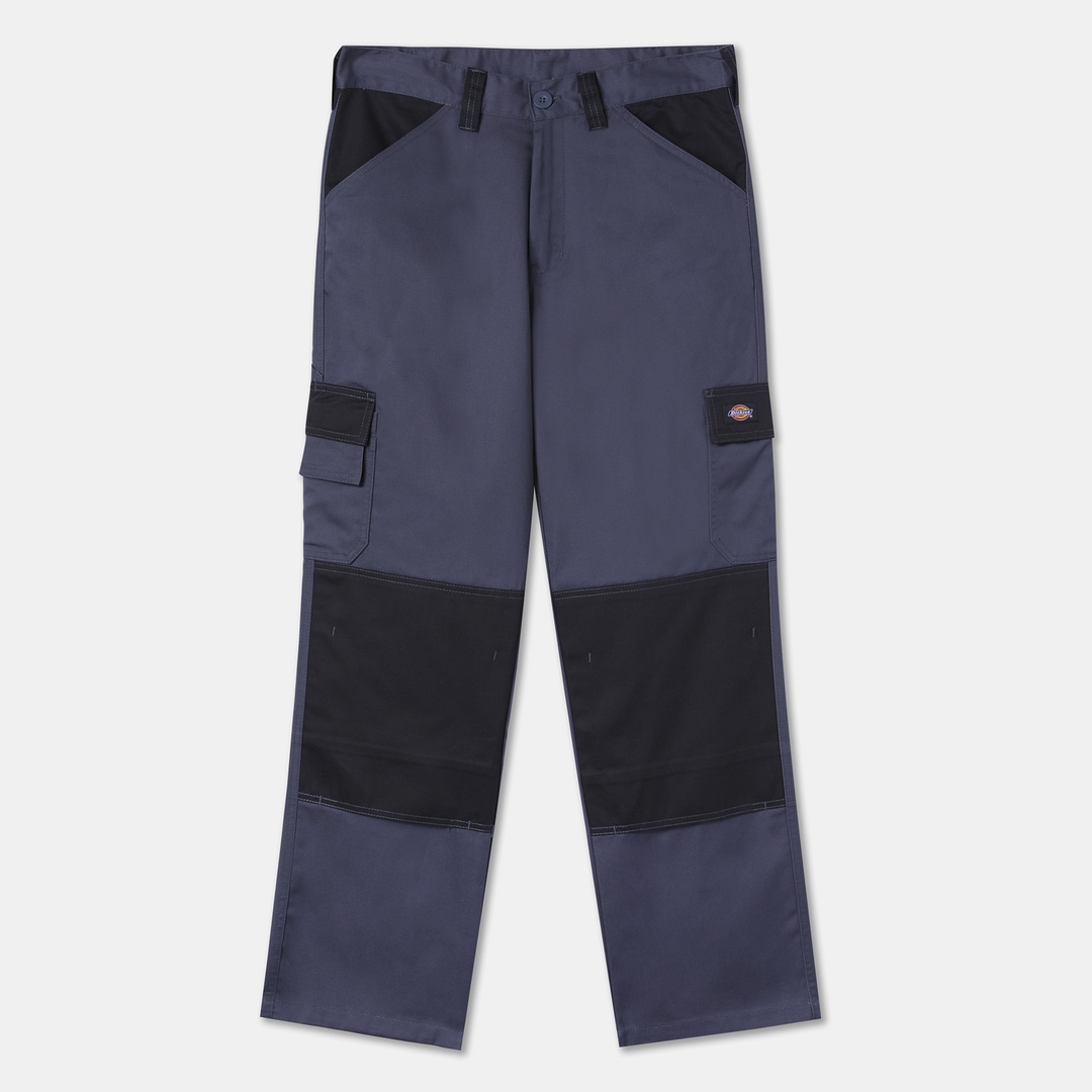DICKIES Kinder Arbeitshose "Dickies Workwear Hosen EVERYDAY TROUSERS", grau, Gr. 33, Obermaterial: 65% Polyester, 35% Baumwolle, Hosen