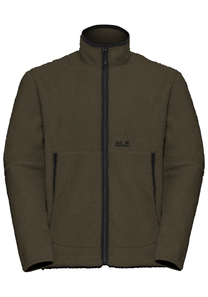 Jack Wolfskin Fleecejacke »STONE LITE JKT M« Sherpa-Fleecejacke, weich, wärmend