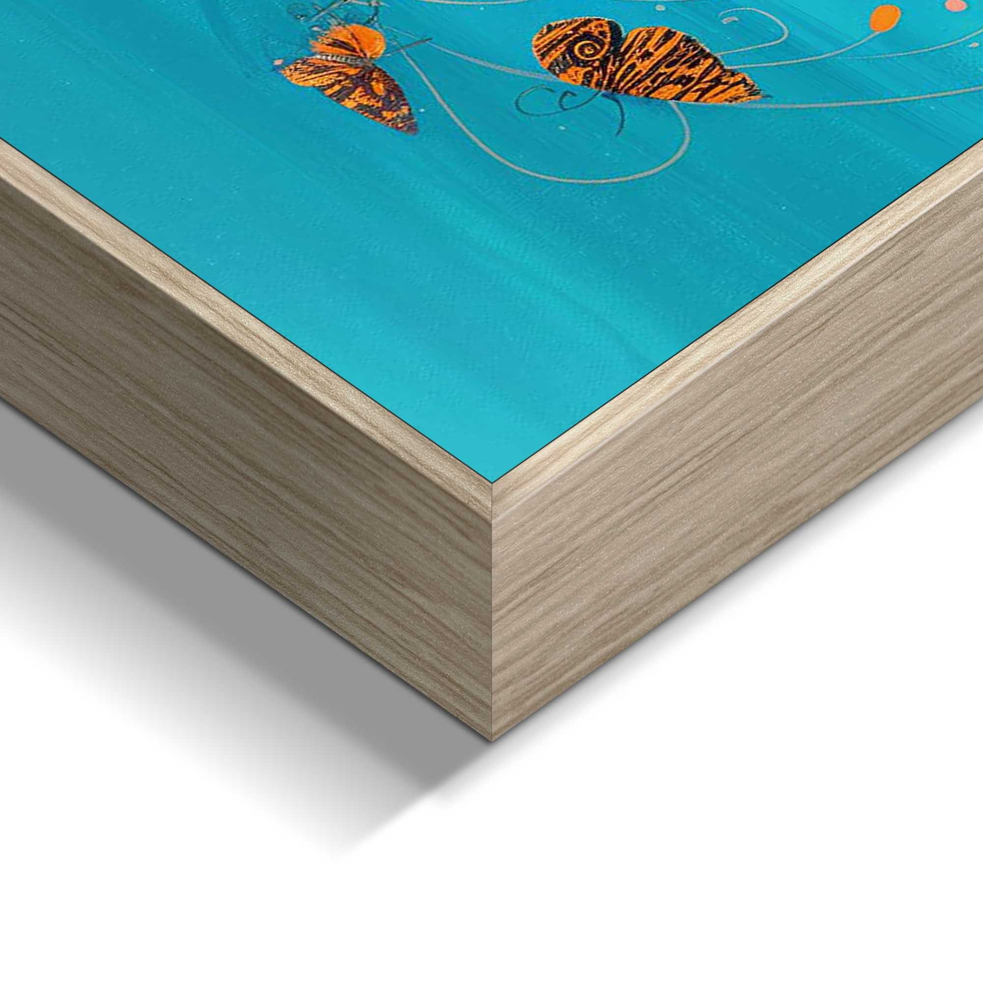 Reinders! Wandbild »Gekleideter Tiger«, Wohnzimmer - Mehrfarbig - MDF - Tiere - 50x40 cm