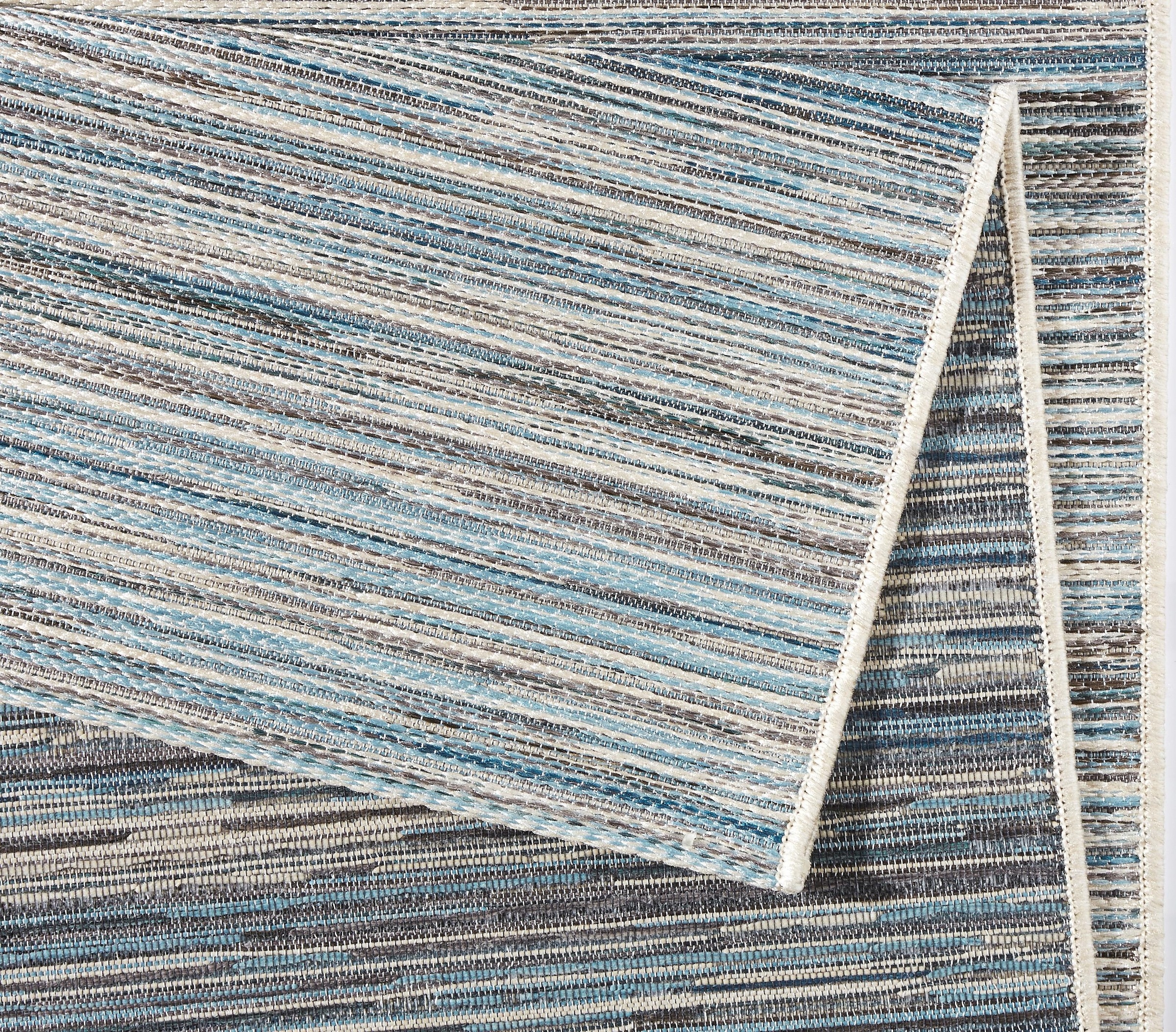 NORTHRUGS Teppich »Lotus«, rechteckig, 7 mm Höhe, In-& Outdoor, Flachgewebe, Modern, Wetterfest, Garten, Wohnzimmer