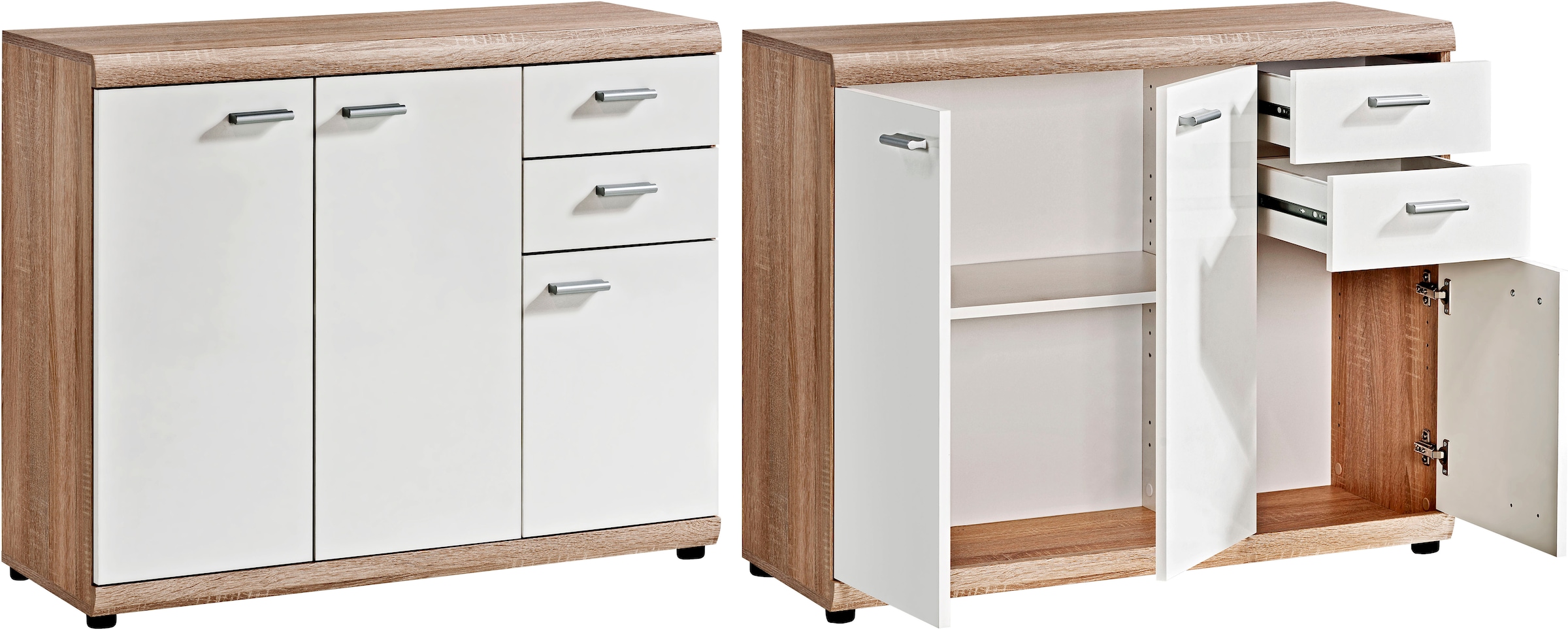 Procontour Sideboard »Sun BESTSELLER!«, (OTTOs Choice), Höhe 74cm mit variabel verstellbaren Einlegeboden