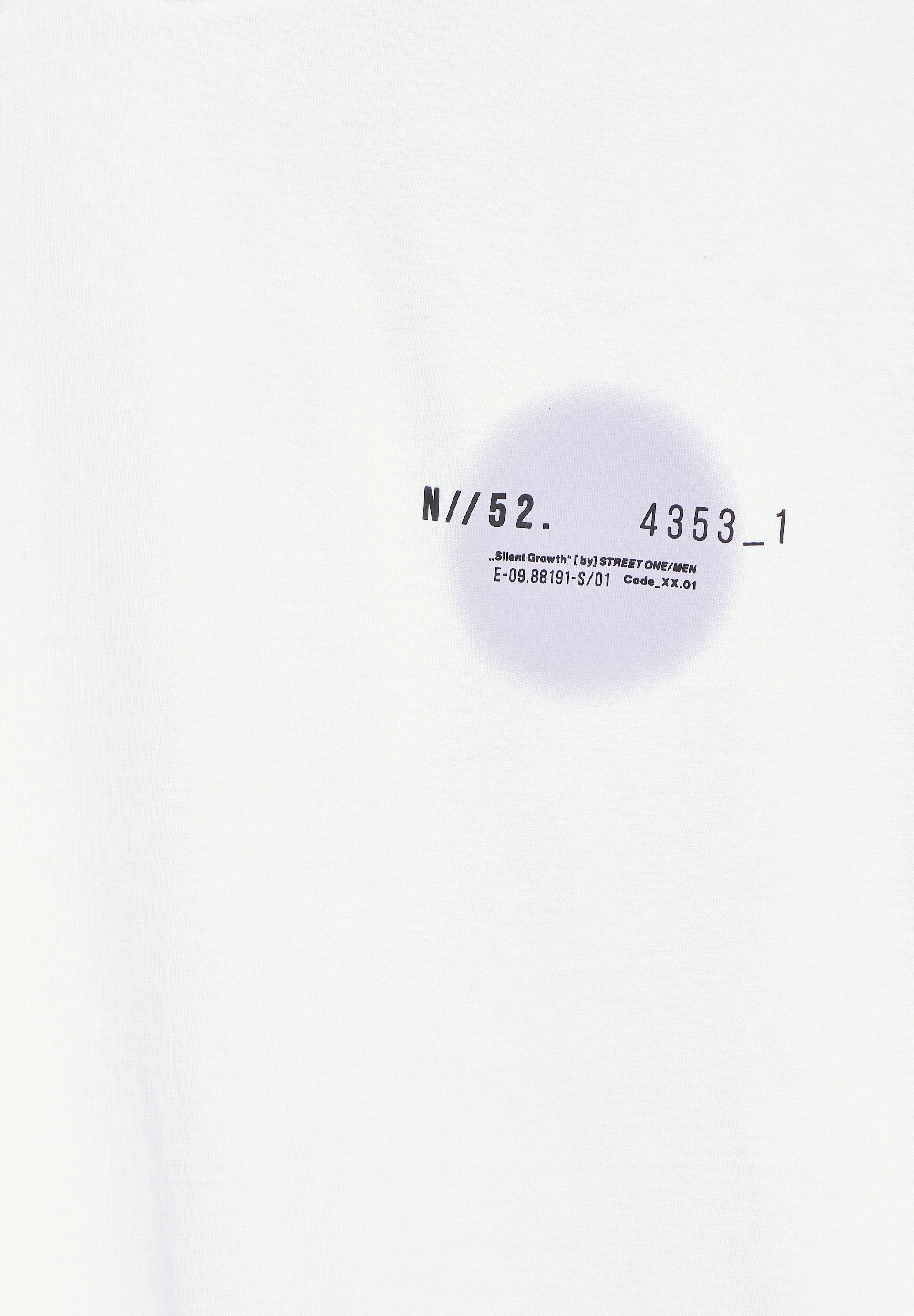 STREET ONE MEN T-Shirt, aus reiner Baumwolle