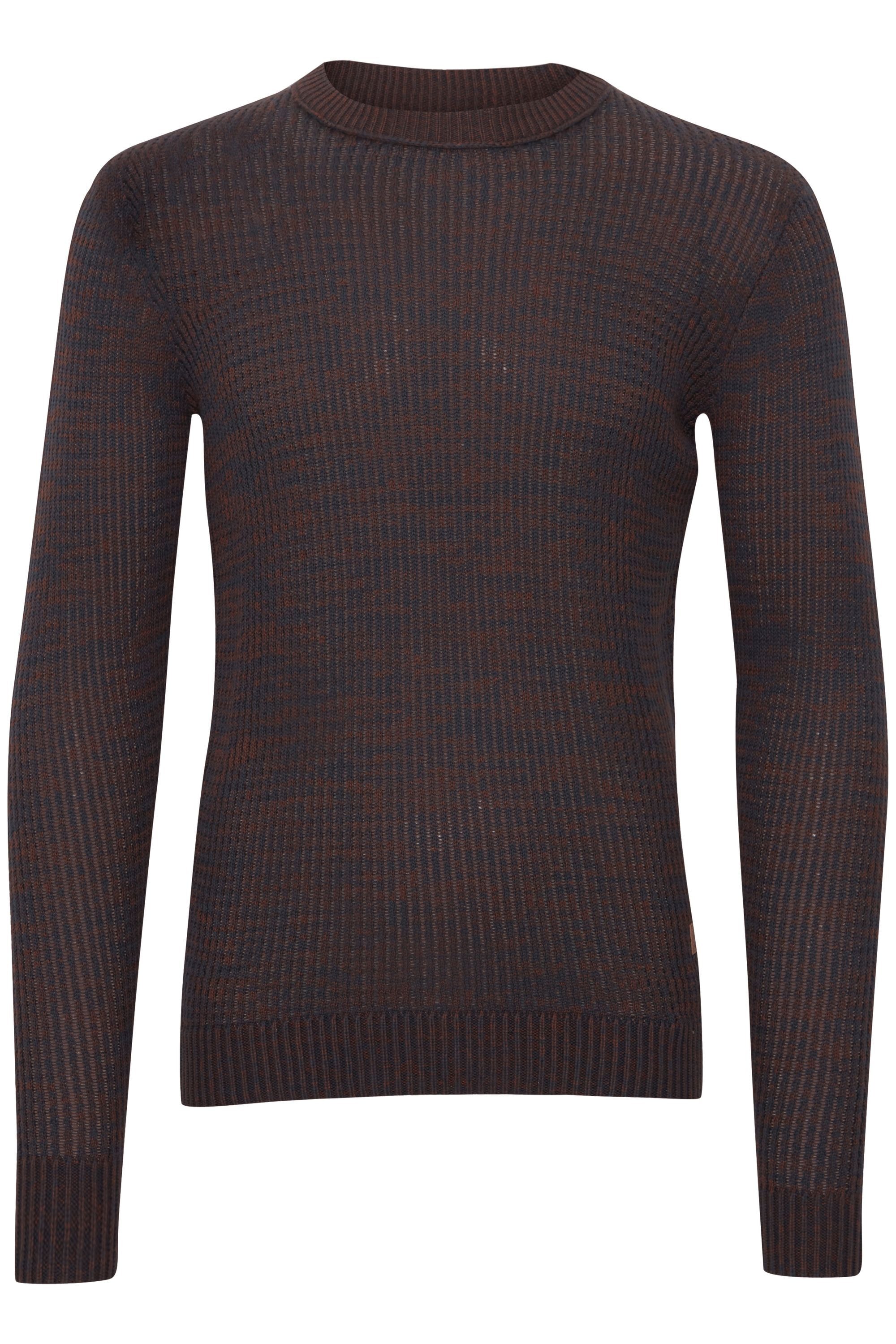 Indicode Strickfleece-Pullover "Strickpullover IDValerio"