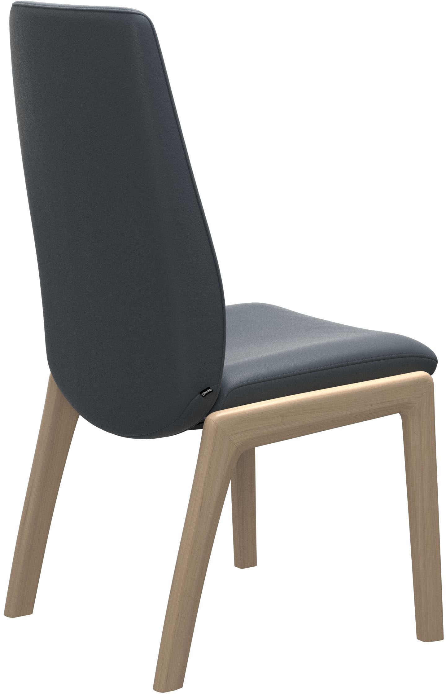 Stressless® Polsterstuhl »Laurel«, Leder BATICK, High Back, Größe L, mit abgerundeten Beinen in Schwarz