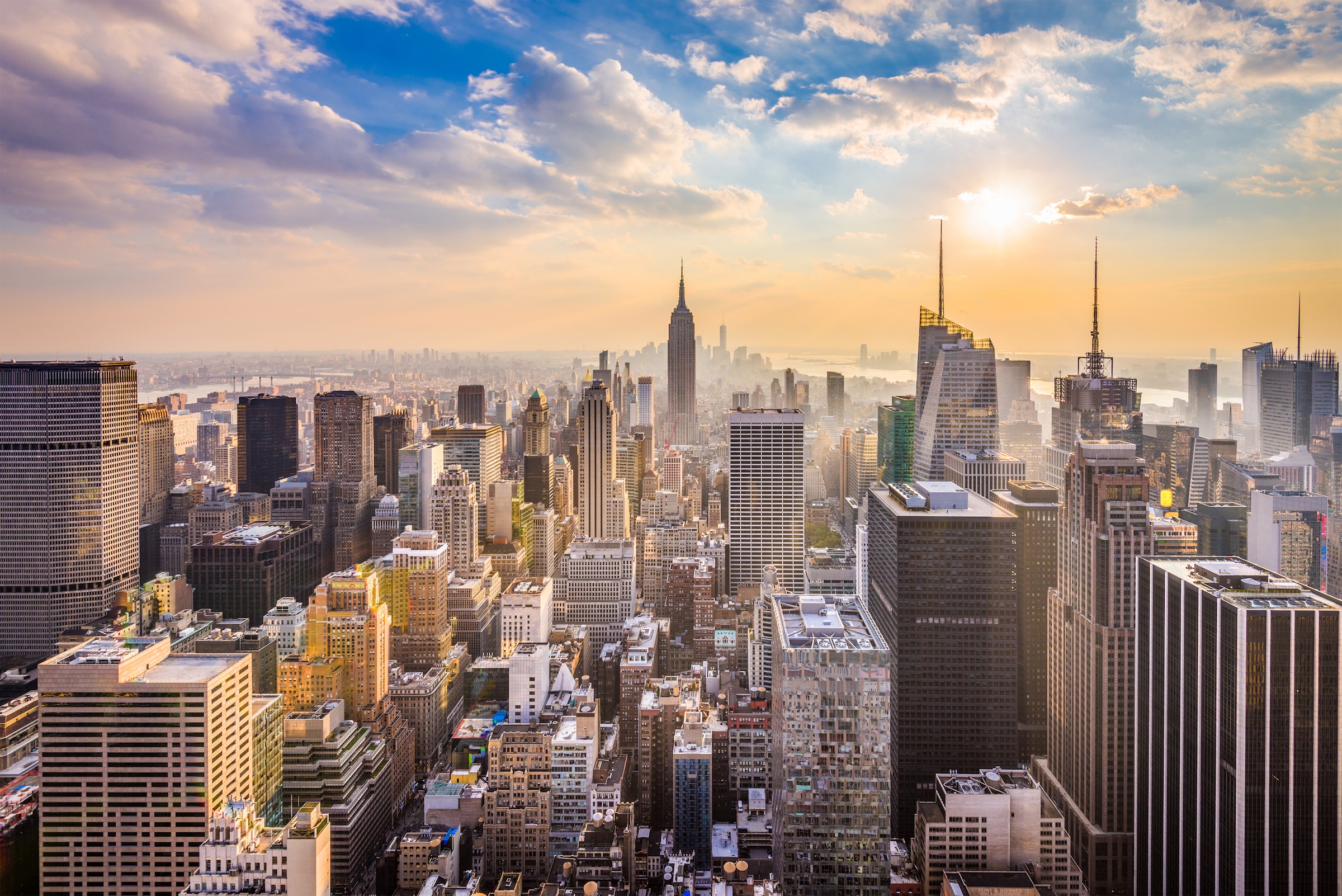 Papermoon Fototapete "Manhattan Skyline" glatt