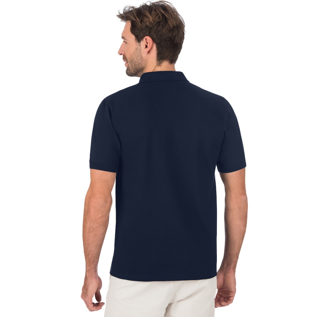 Trigema Poloshirt »TRIGEMA Polohemd mit Brusttasche«