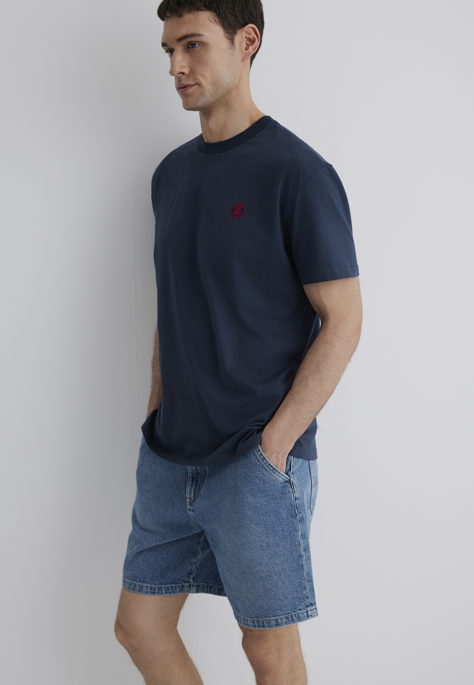 Mavi T-Shirt "LOGO EMBROIDERY TEE", Logo Tee günstig online kaufen