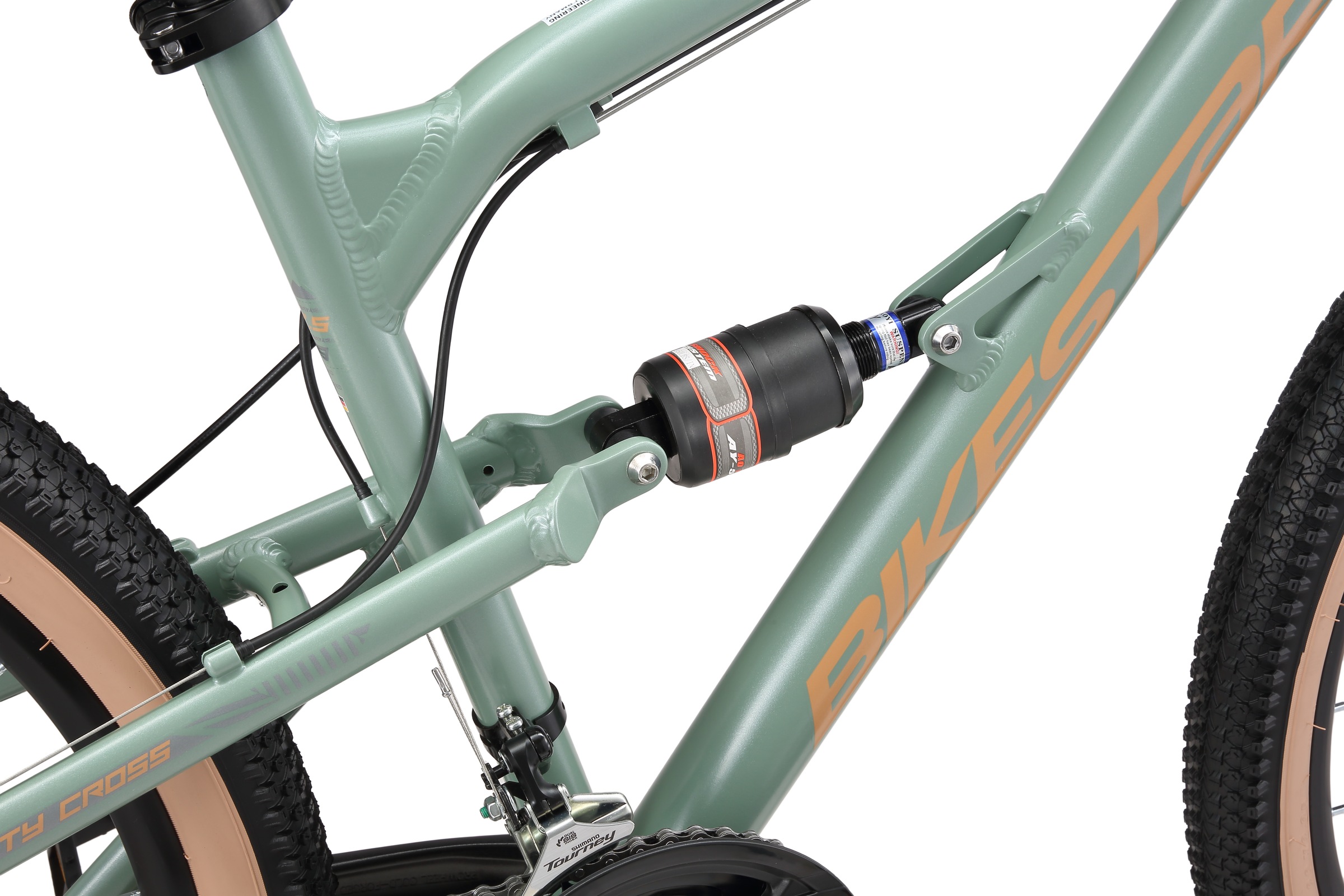 Bikestar Mountainbike 21 Gang Shimano RD-TY300 Schaltwerk Kettenschaltung für Damen und Herren, Kettenschaltung