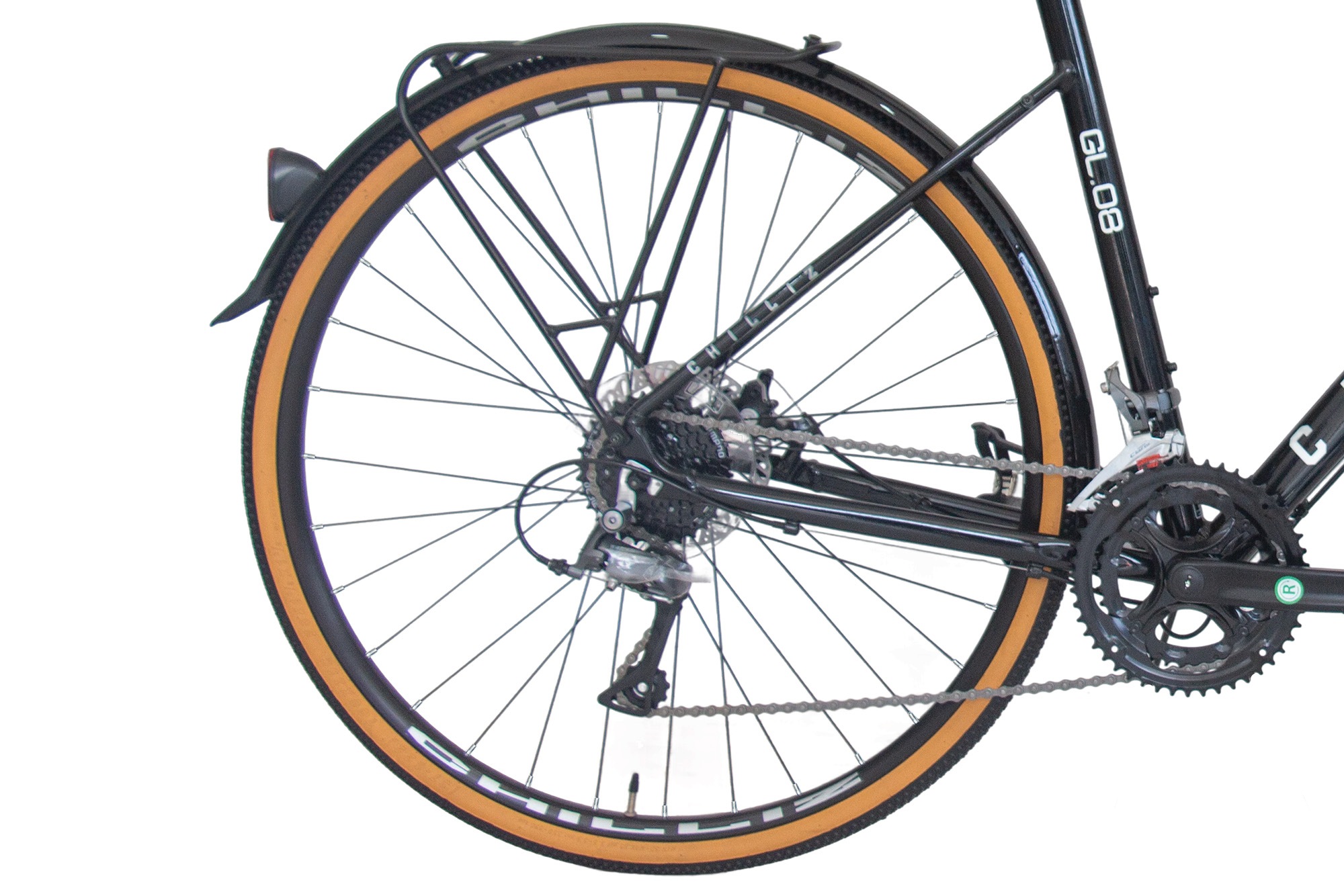 CHILLIZ Gravelbike »GL.08« 16 Gang Shimano Claris RD2400 Schaltwerk Kettenschaltung