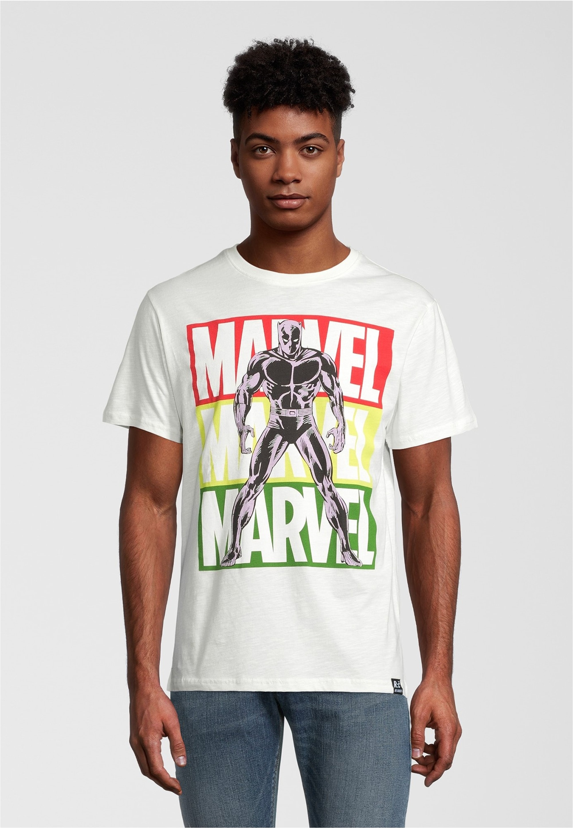 Recovered T-Shirt "Marvel Black Panther", mit coolem Marvel-Print günstig online kaufen