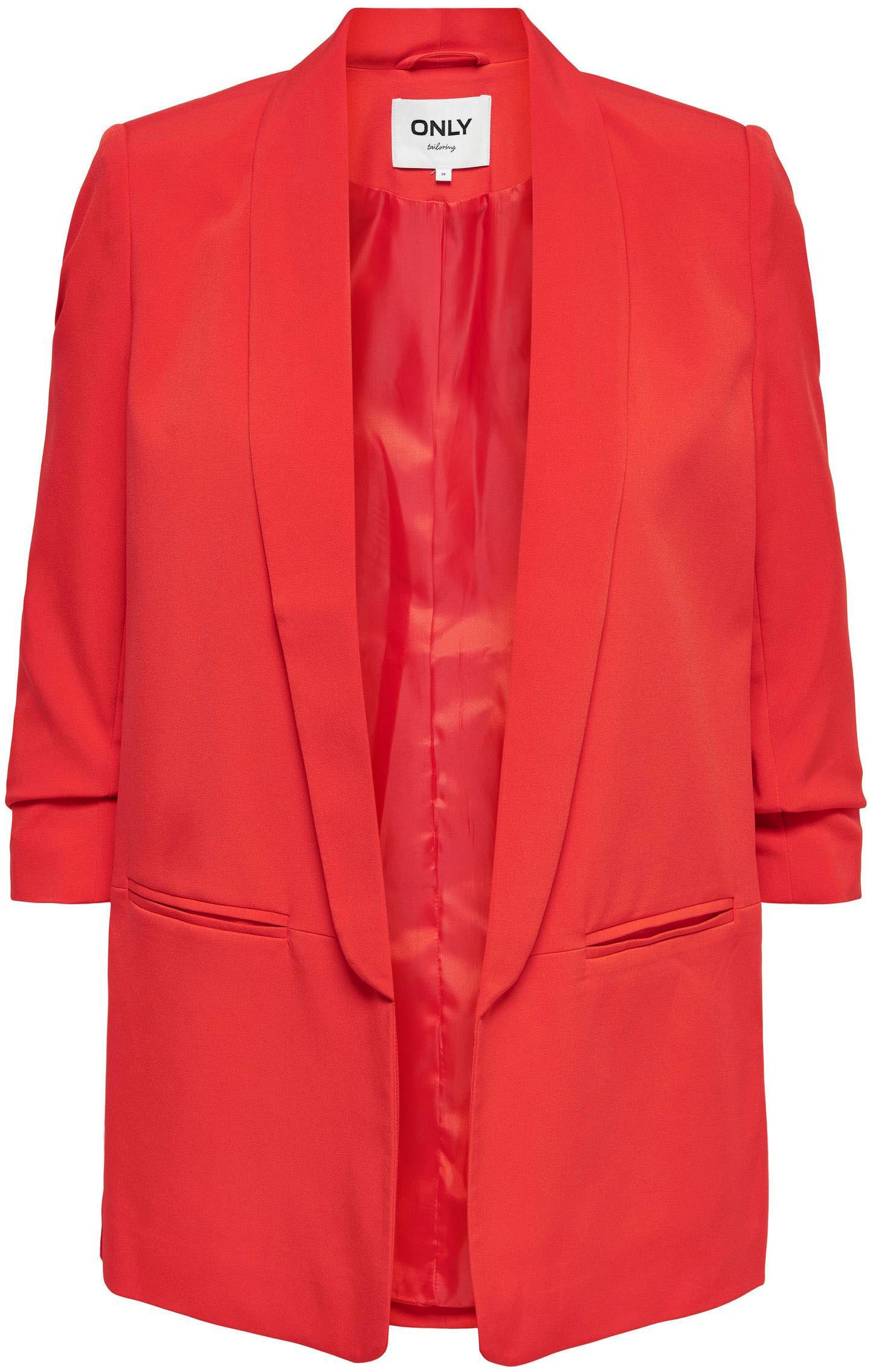 ONLY Kurzblazer »ONLELLY 3/4 LIFE BLAZER TLR NOOS« Materialmix, regular fit