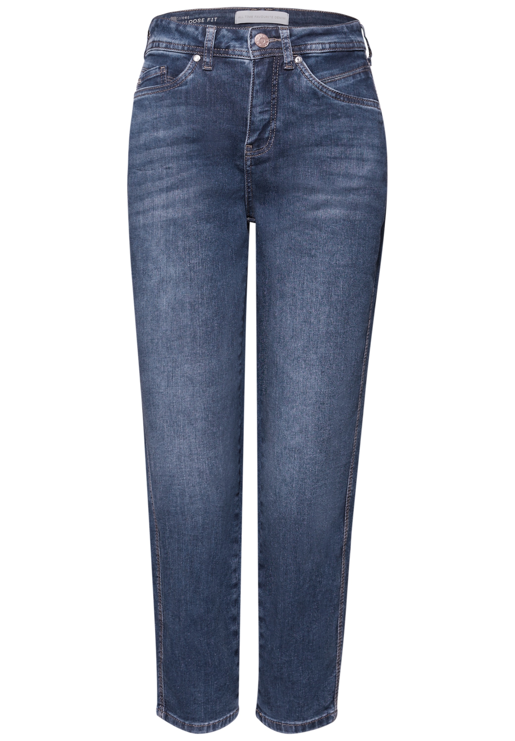 STREET ONE Loose-fit-Jeans 5-Pocket-Style