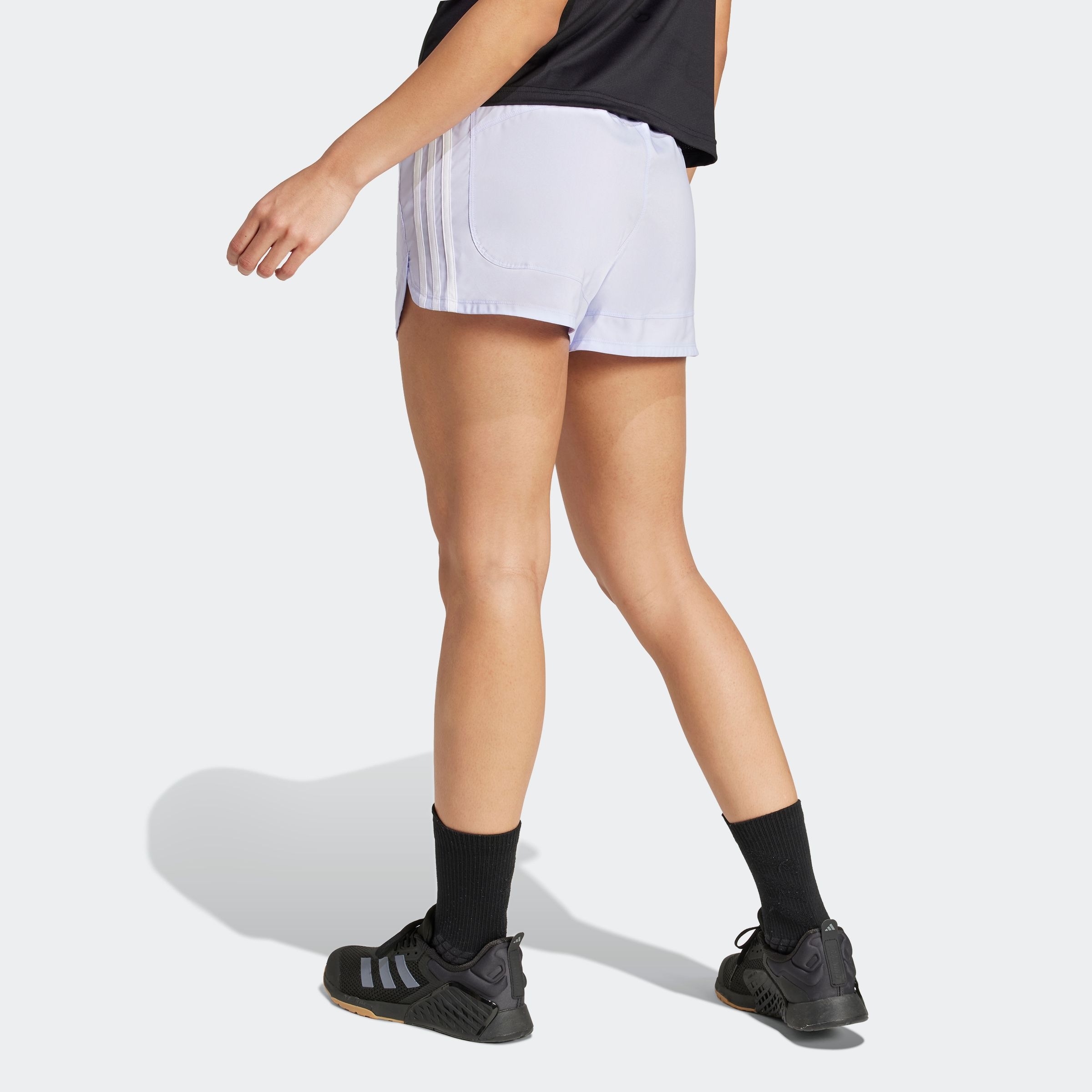 adidas Performance Shorts "PACER WVN HIGH" Woven Trainingsshorts mit hohem günstig online kaufen