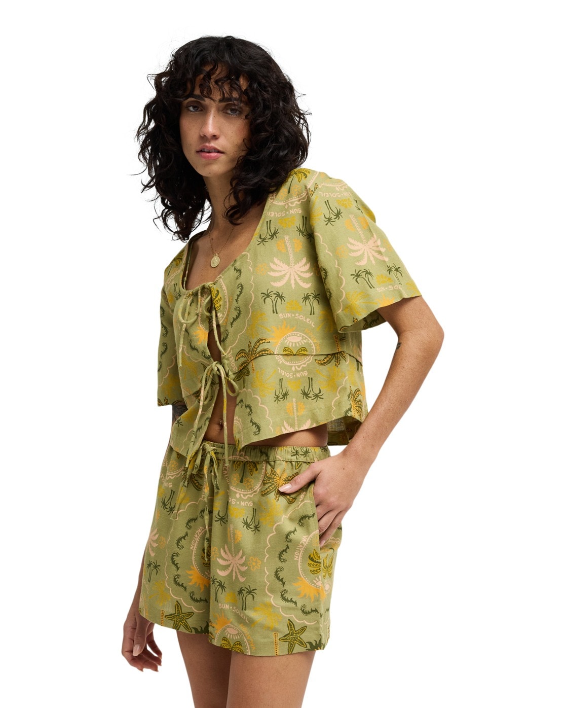 Billabong Kurzarmshirt »Totally Tropic«