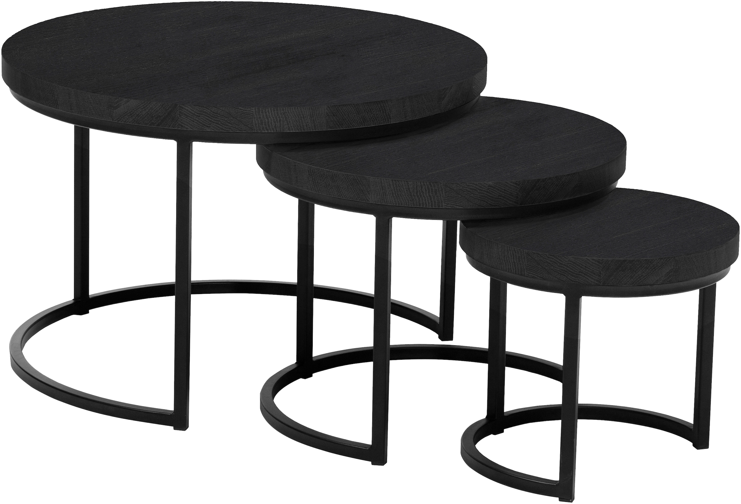 OMG Design Couchtisch "Hugo" 3 Stk. tlg. im 3er Set, variabel stellbar günstig online kaufen