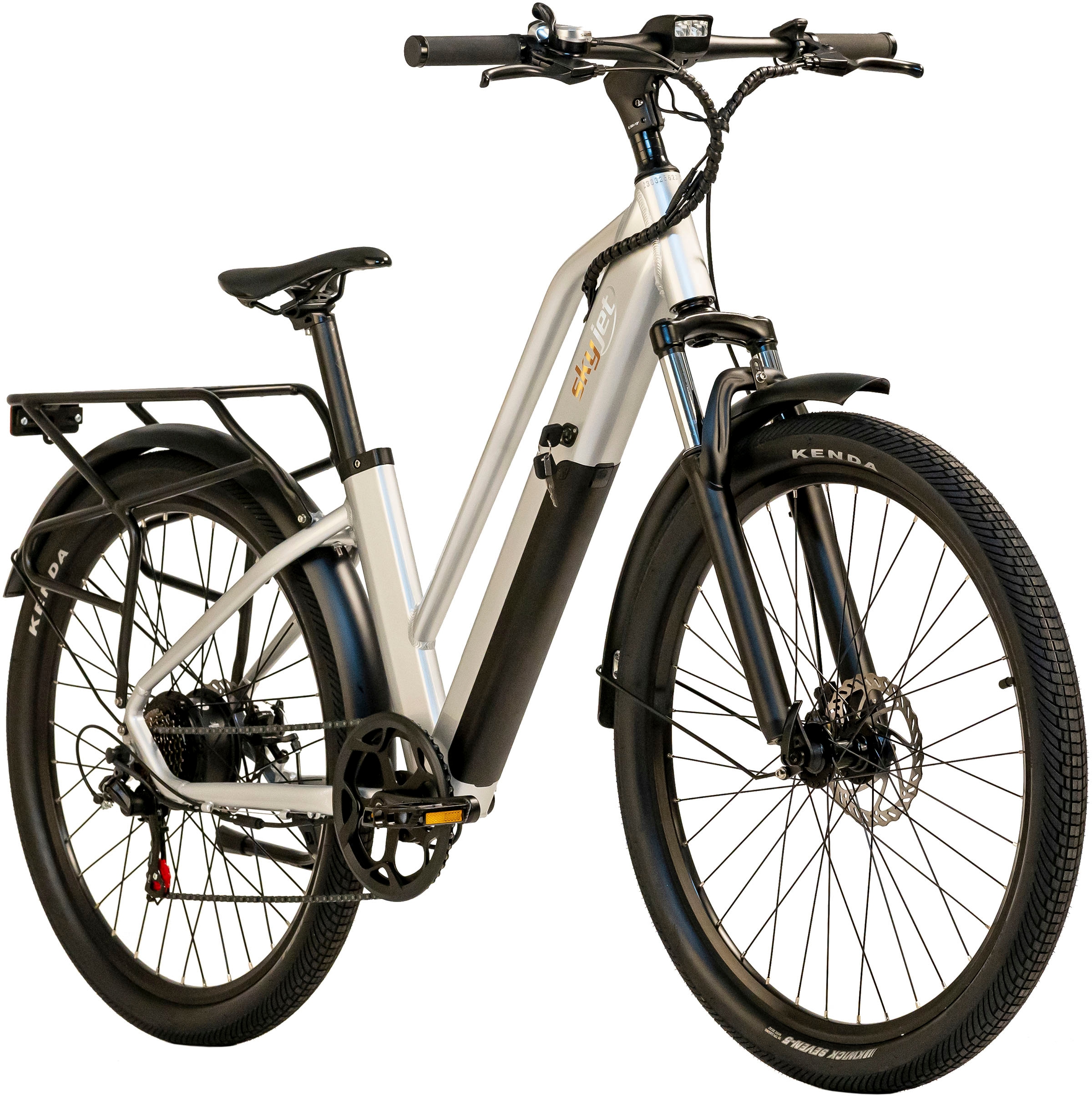 skyjet E-Bike »6A«, 7 Gang, Shimano, Tourney, Heckmotor 250 W, Pedelec, Elektrofahrrad für Damen