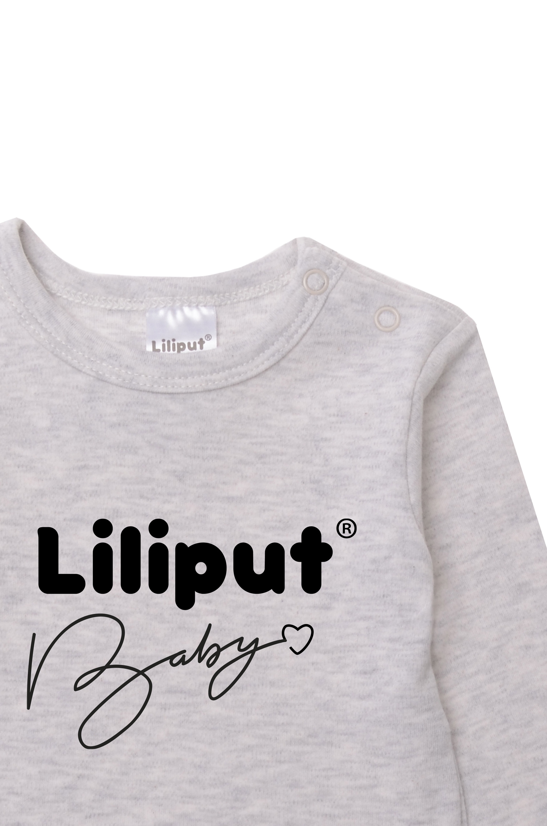 praktischen kaufen Druckknöpfen online »Liiput mit BAUR Langarmshirt Liliput | Baby«,
