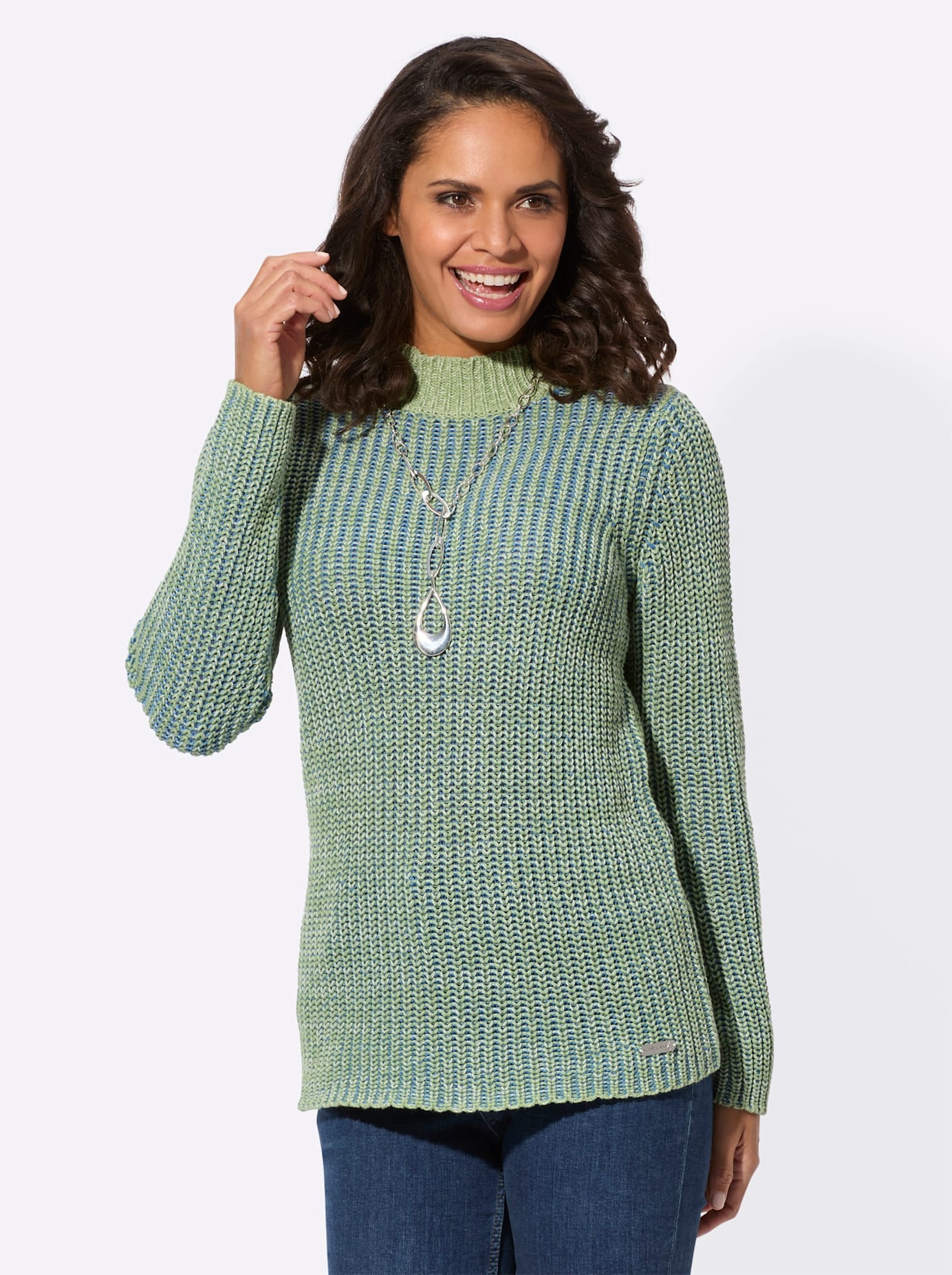 Casual Looks Stehkragenpullover »Stehkragen-Pullover«