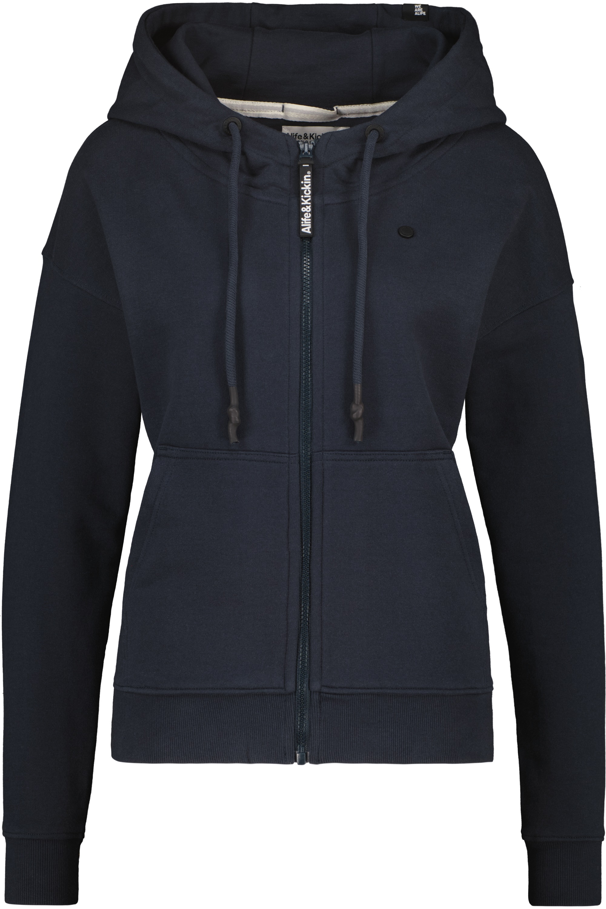 Alife & Kickin Kapuzensweatjacke "Damen TwiggyAK A", Basic Hoodie Kapuzenpu günstig online kaufen