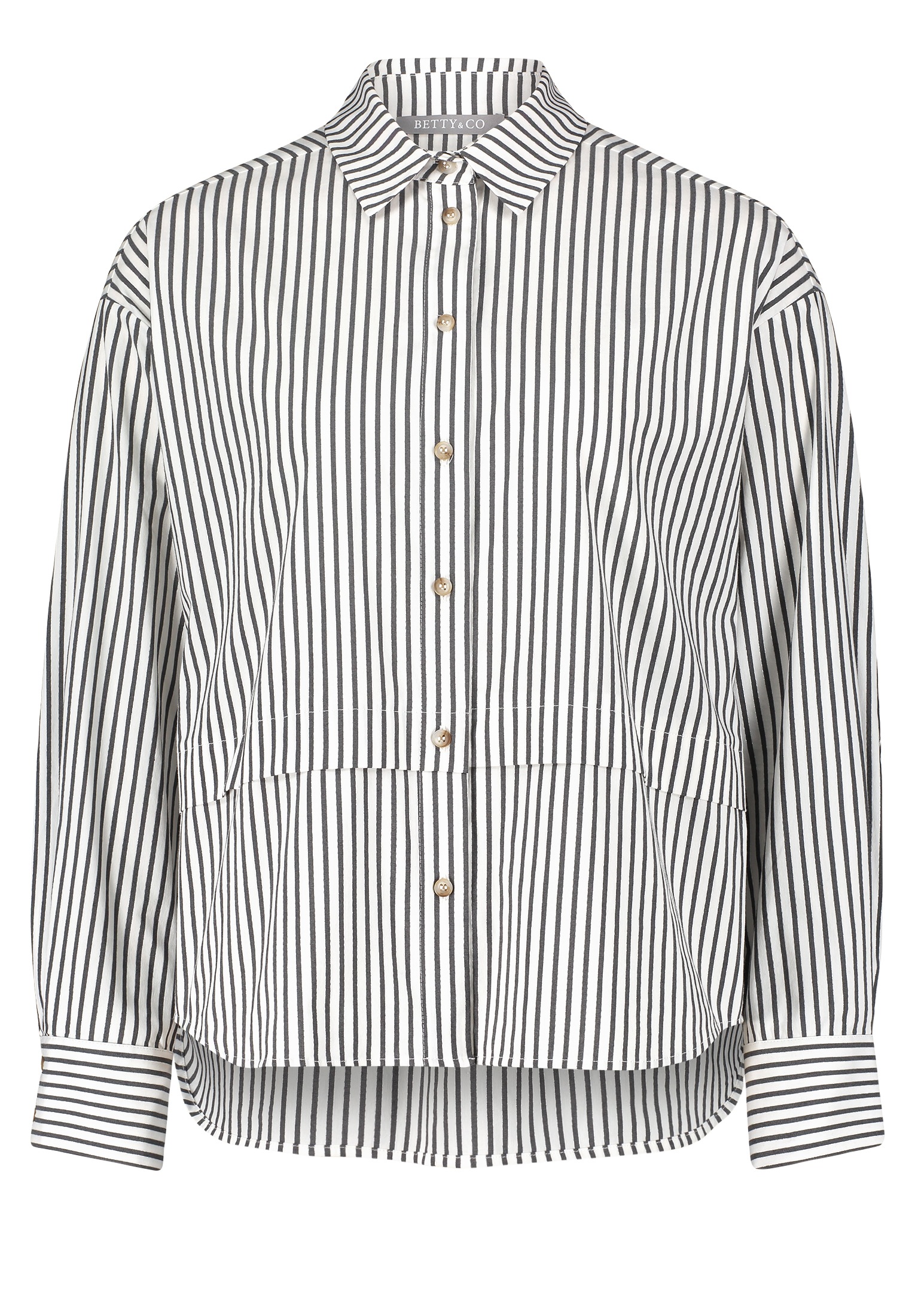 Betty&Co Hemdbluse "Damen mit Streifen" günstig online kaufen