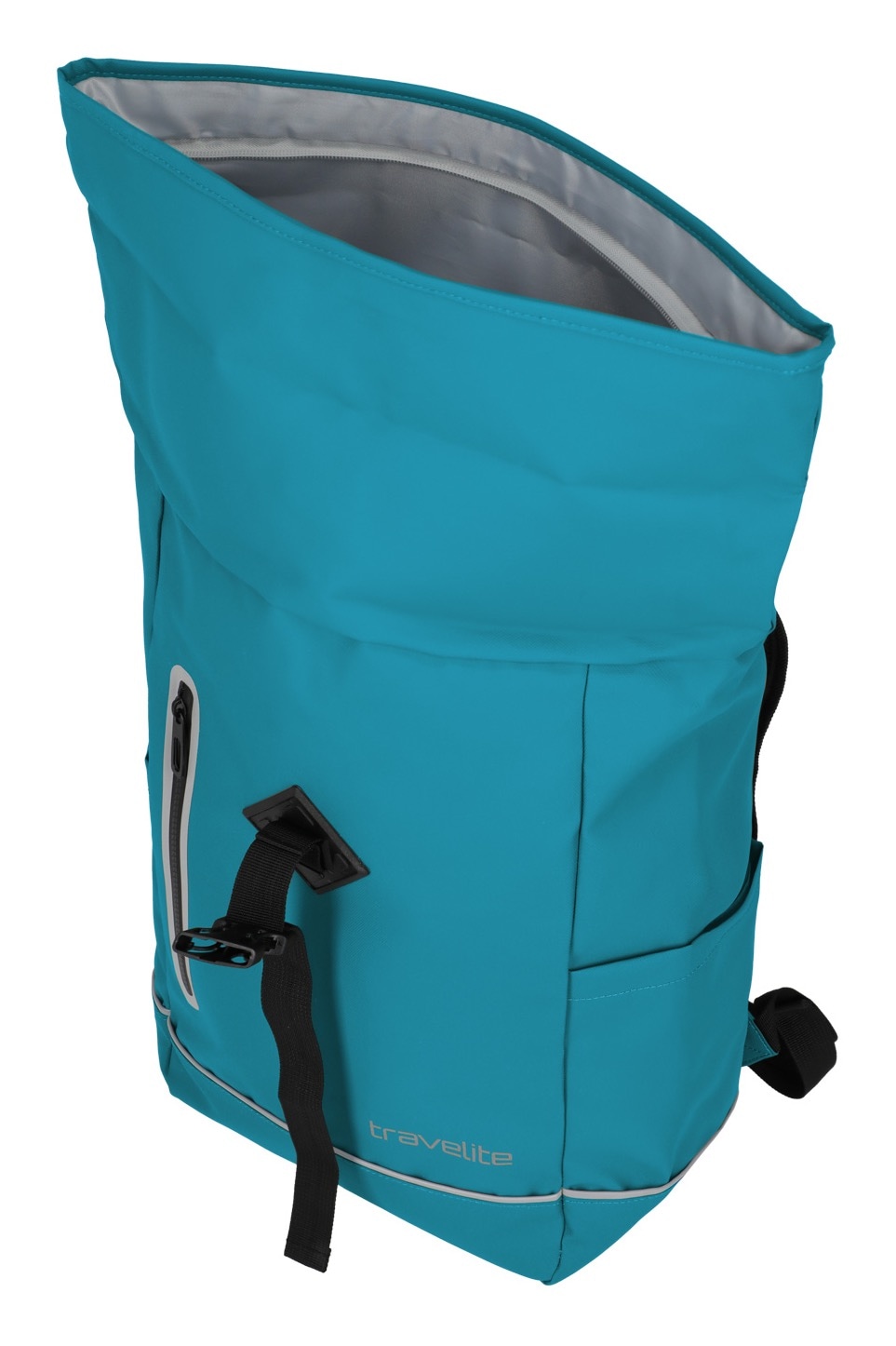 travelite Freizeitrucksack »BASICS Roll-Up Rucksack Plane«, Wanderrucksack Reiserucksack Streetpack Arbeitsrucksack