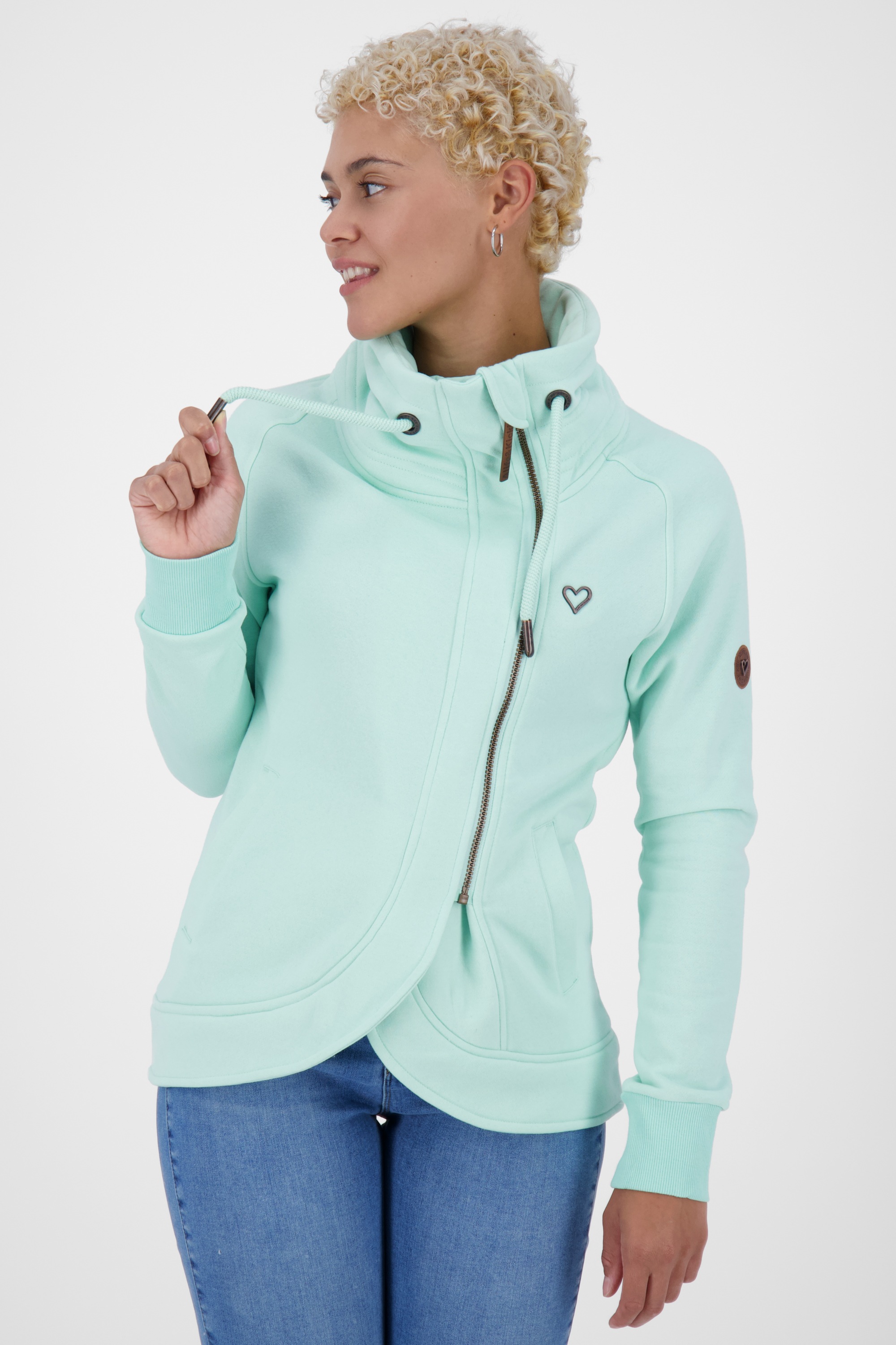 Alife & Kickin Sweatjacke "Damen MerylAK A" günstig online kaufen