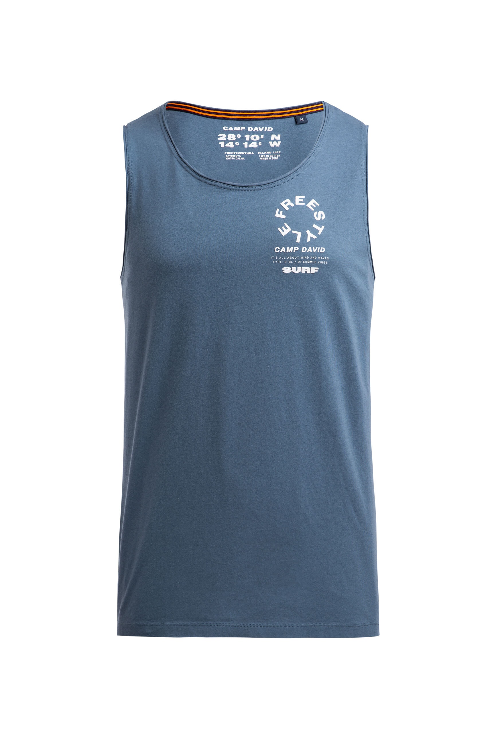 CAMP DAVID Tanktop aus Baumwolle