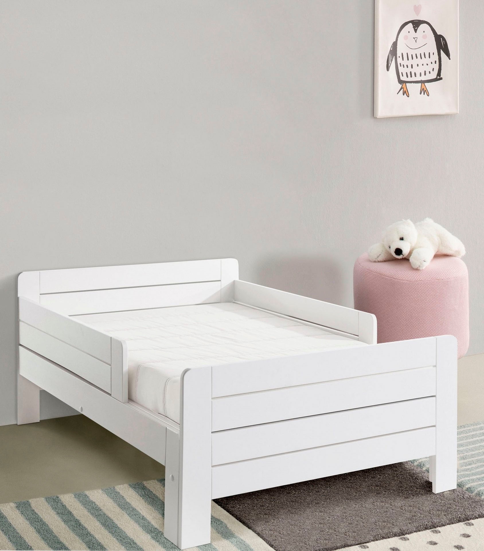 OTTO home Funktionsbett ""LOTTE " Bestseller Kinderbett mit Rausfallschutz, günstig online kaufen
