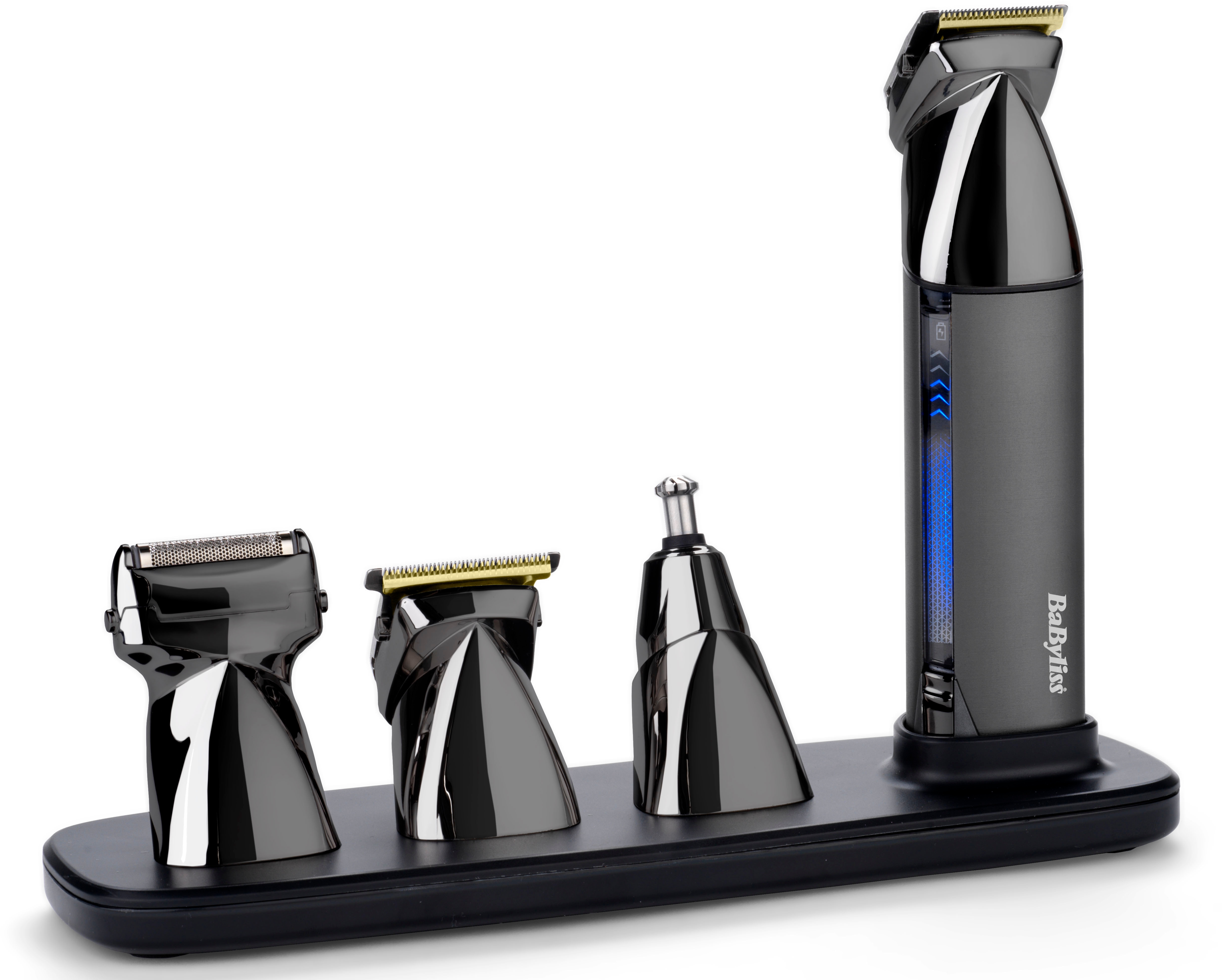 BABYLISS Multifunktionstrimmer "Super-X Metal 15-in-1 Multitrimmer", schwarz, B:18,5cm H:24,5cm T:8cm, Haarschneider