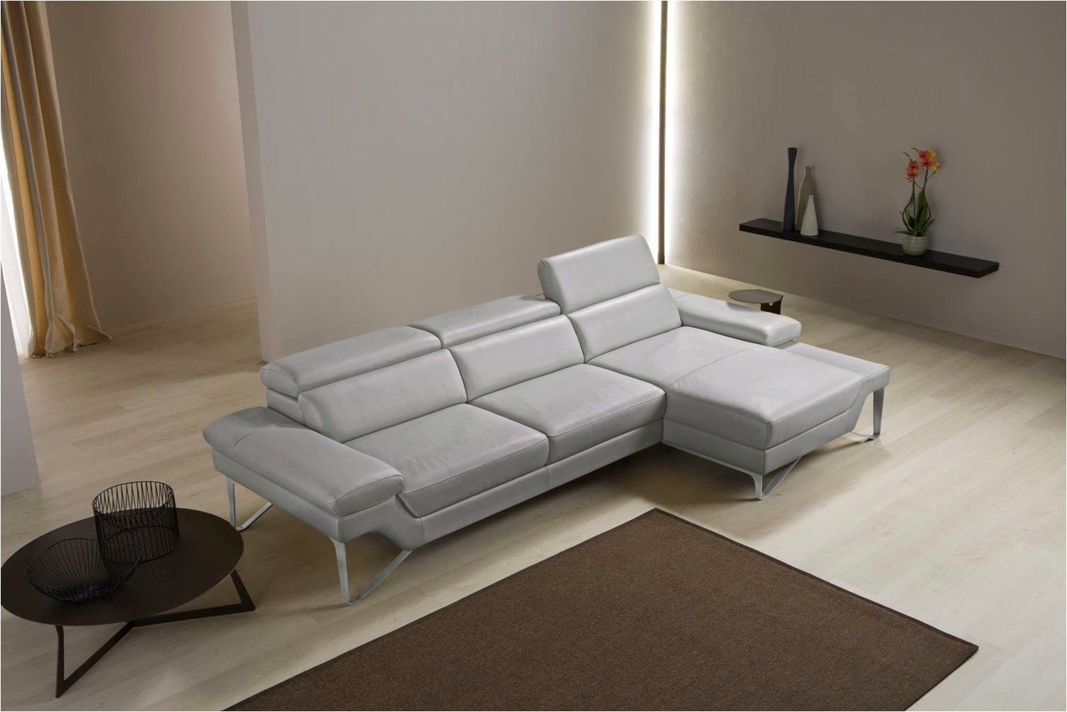 Egoitaliano Ecksofa "Princess, elegantes Designsofa mit erstklassigem Sitzk günstig online kaufen