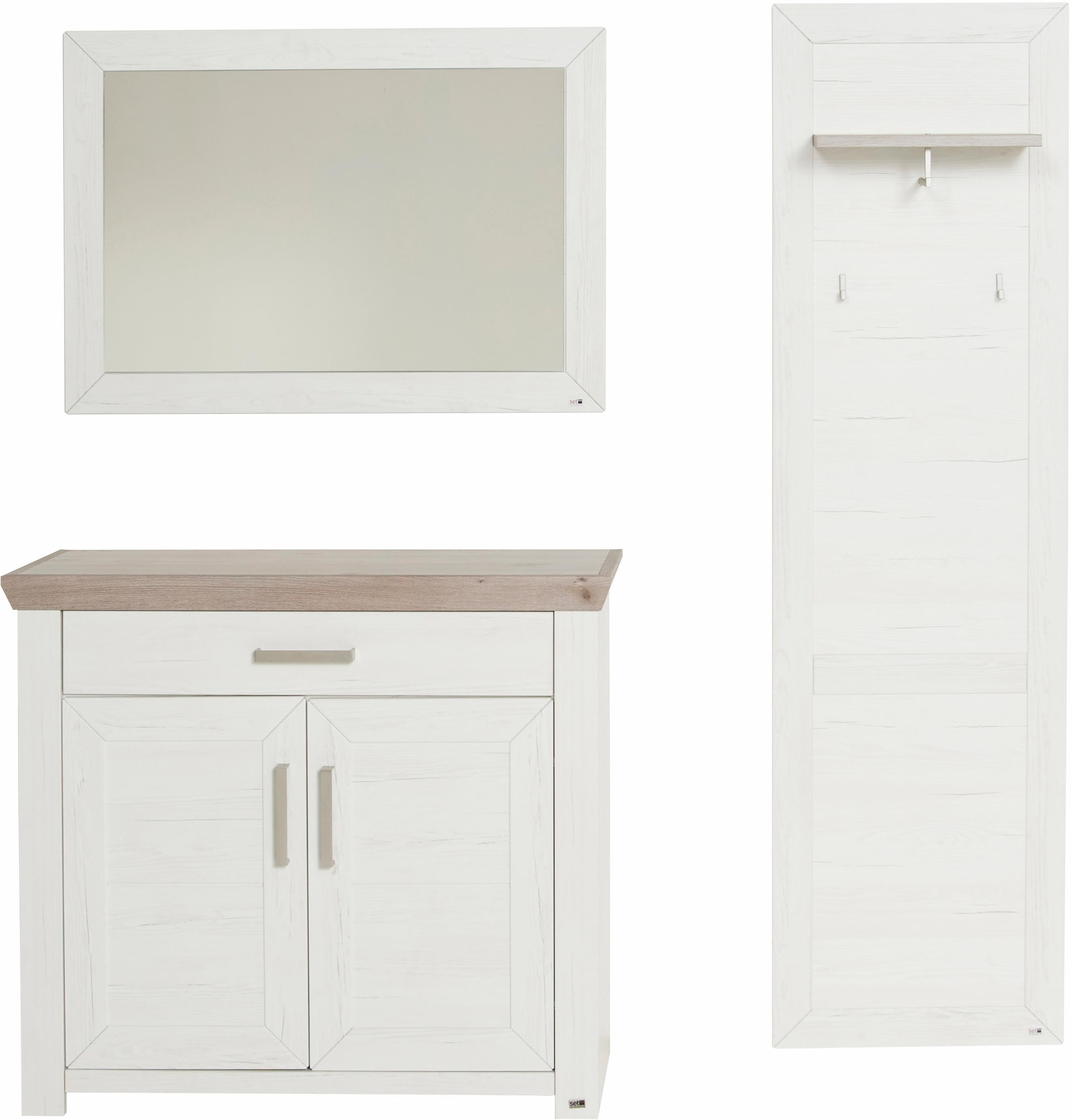 set one by Musterring Garderoben-Set "york" Set, 3 Stk. tlg. günstig online kaufen