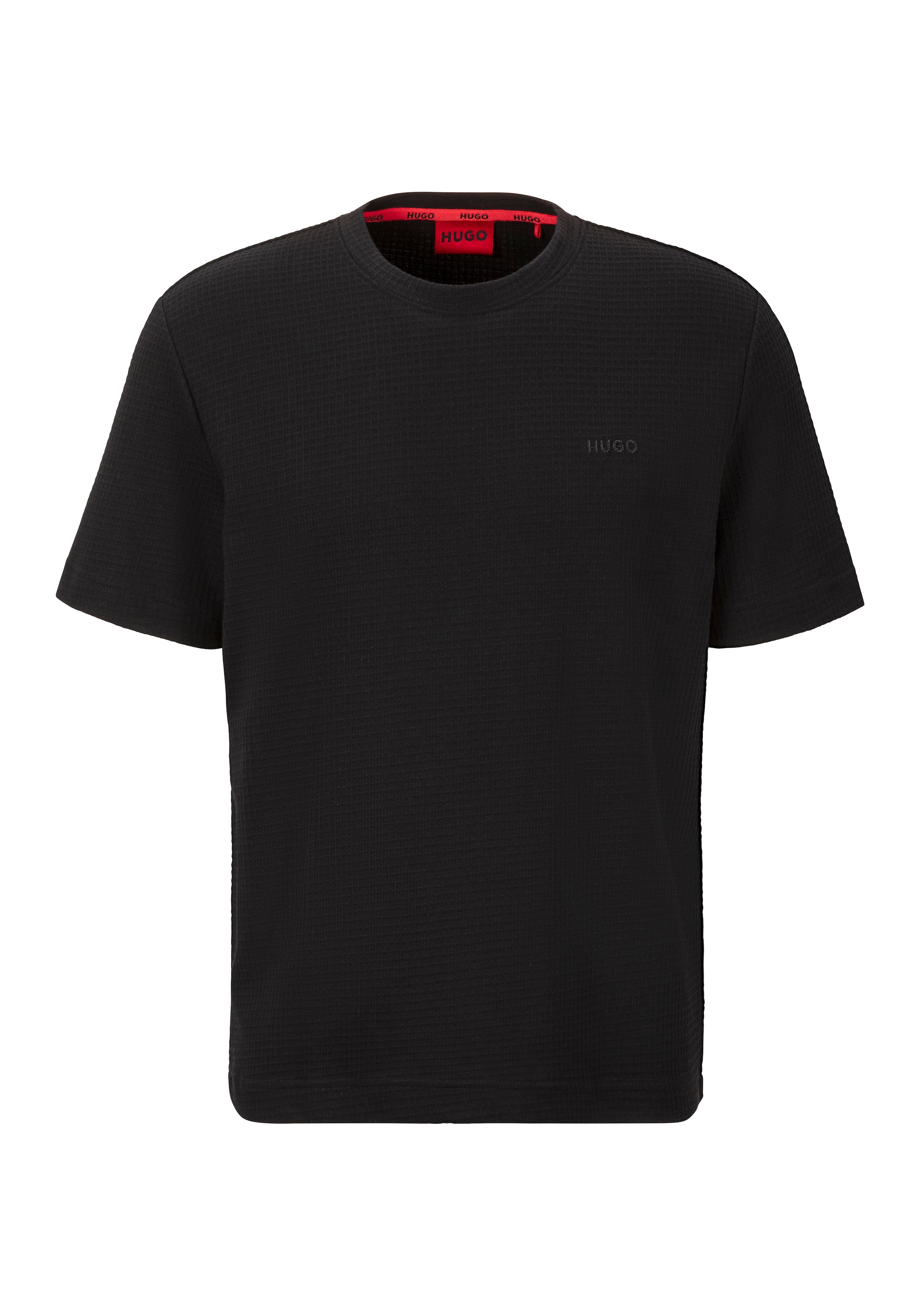HUGO Underwear T-Shirt »,Austin T-Shirt«, Waffelstruktur und Logo-Stickerei