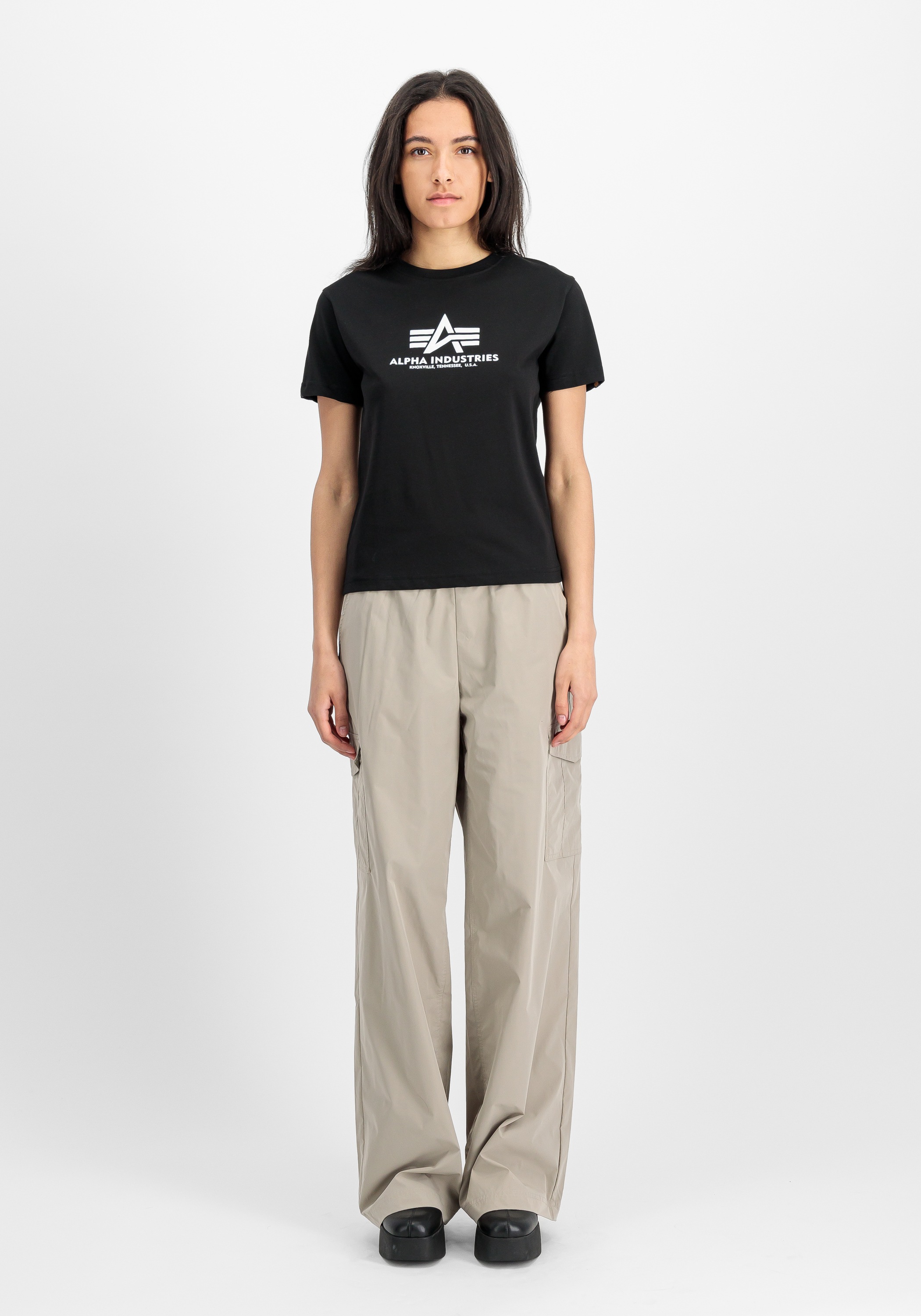 Thumbnail - Alpha Industries T-Shirt "Basic T-Shirt BL Puff Print W"