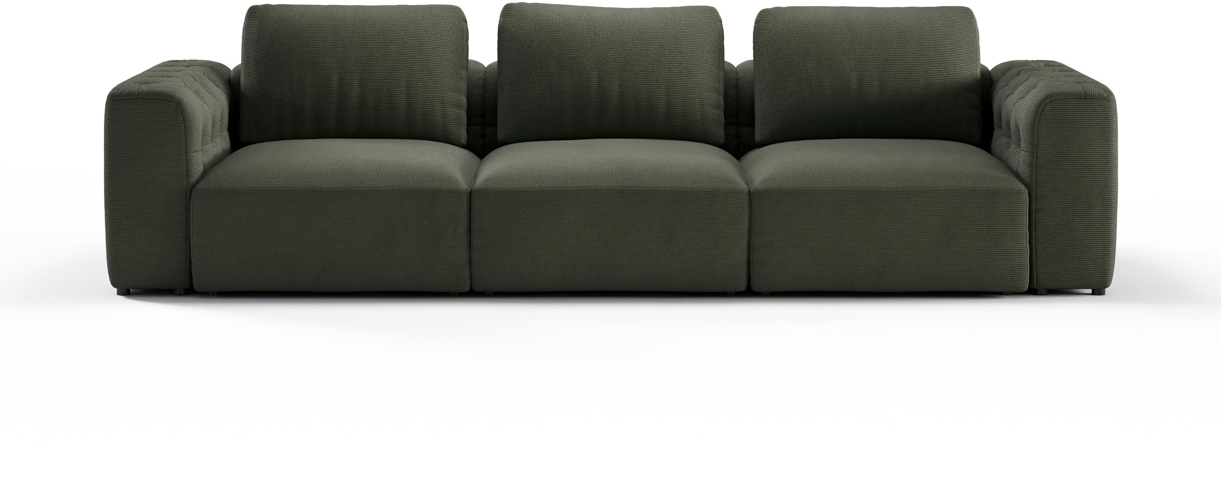 Home affaire 3-Sitzer "Cushid" Modulsofa, bestehend aus 3 Teilen, Breite 30 günstig online kaufen