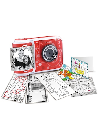 Vtech® Kinderkamera »KidiZoom Print Cam, rot«, 5 MP, 5 MP, mit eingebautem Thermodrucker kaufen
