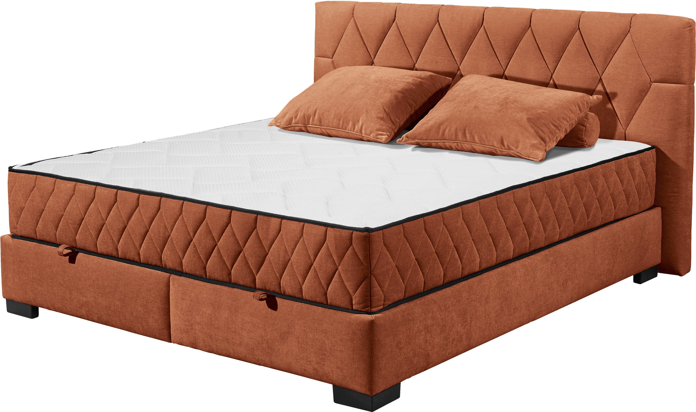 ED EXCITING DESIGN Boxbett »Nagol«, mit Bettkasten, mit Wendematratze, erhältlich in verschiedenen Breiten