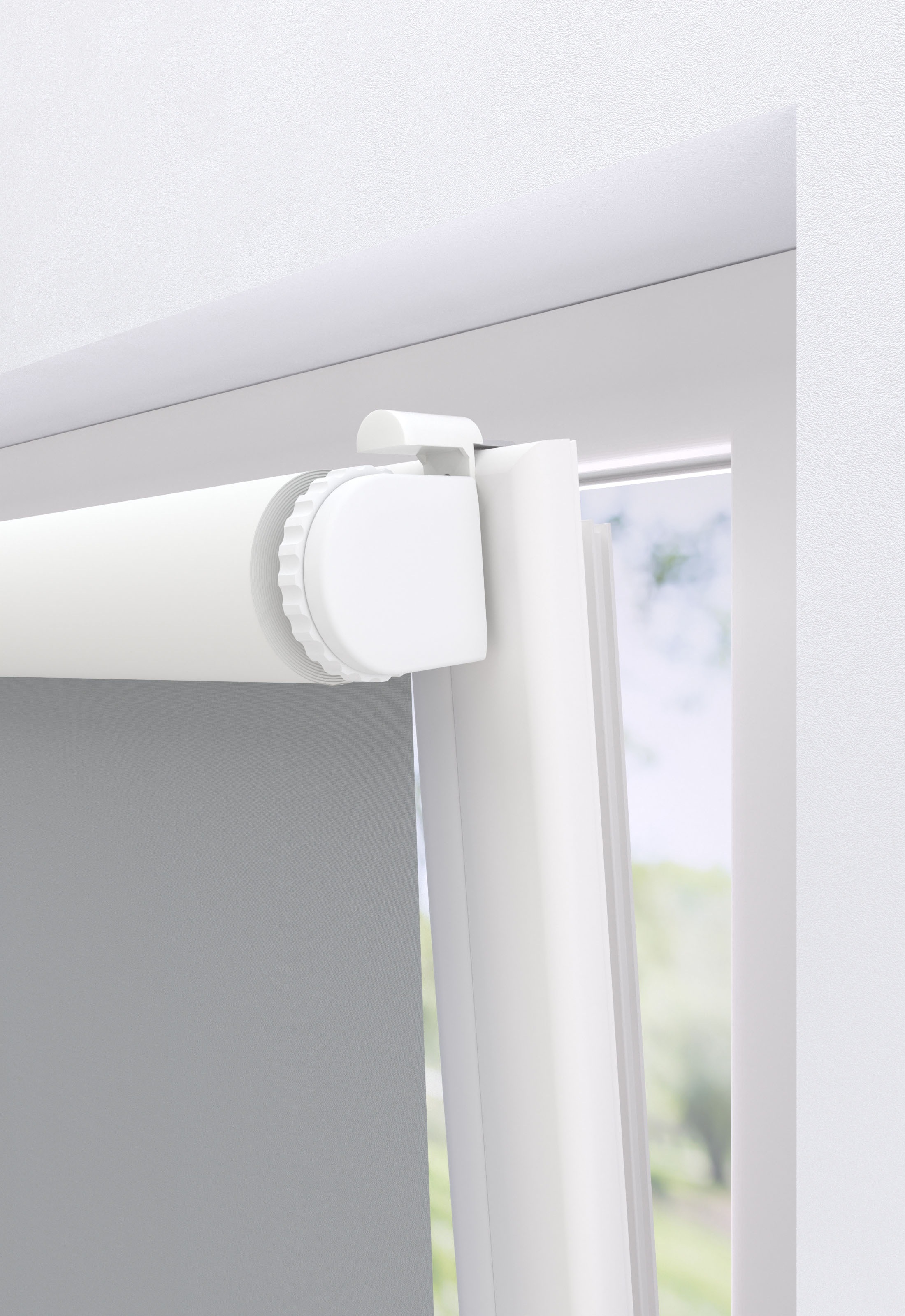 my home Springrollo »Tia«, abdunkelnd, Verdunkelung-energiesparend-Sichtschutz, mit Bohren, freihängend, Schraubmontage