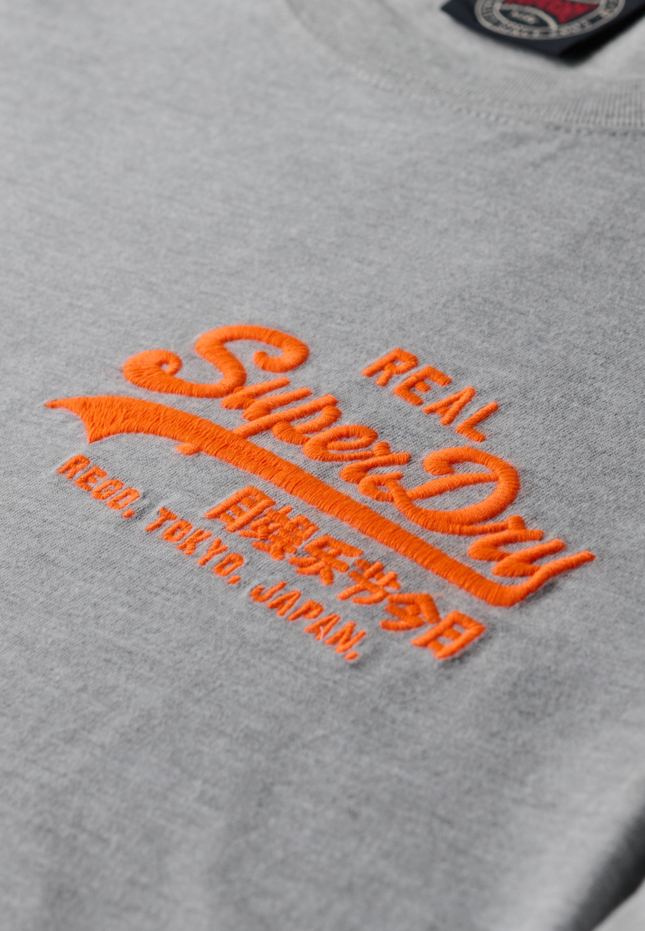 Superdry Rundhalsshirt »VL EMBROIDERED RELAXED TEE«